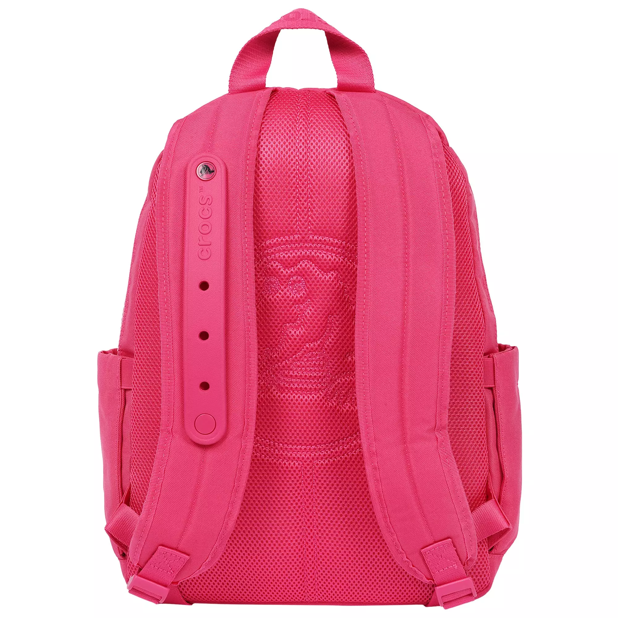 Crocs Lightweight Molded Front Storage Pocket Backpack - Dragon Fruit - DRAGON FRUIT
