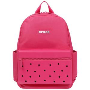 Crocs Lightweight Molded Front Storage Pocket Backpack - Dragon Fruit