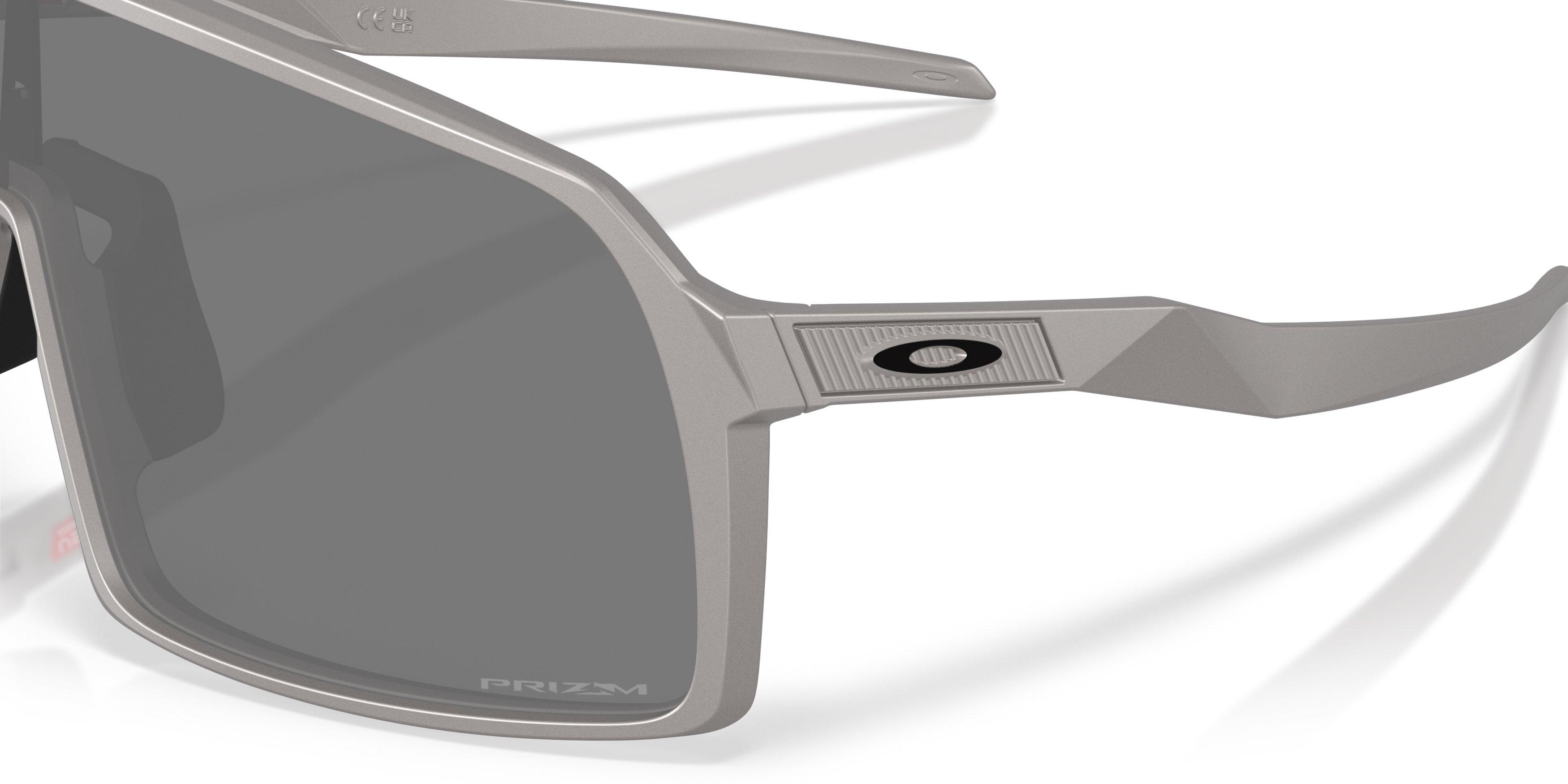 Oakley Sutro Prizm Black Sunglasses &ndash; Titanium - GREY/BLACK Thumbnail View 4