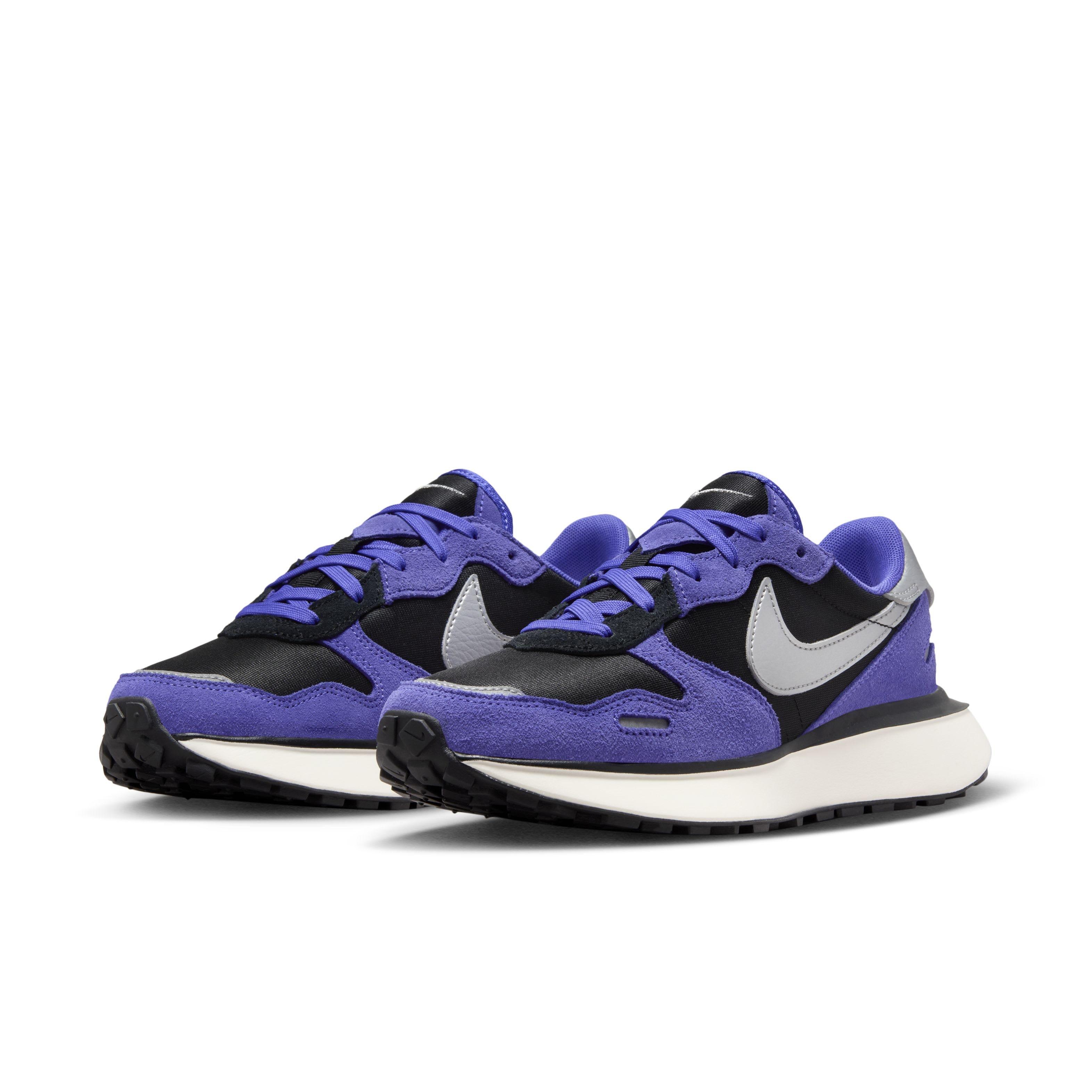 Nike Phoenix Waffle "Persian Violet/Black/Anthracite/Metallic Silver" Women's Shoe - VIOLET/BLACK/ANTHRACITE/SILVER Thumbnail View 3