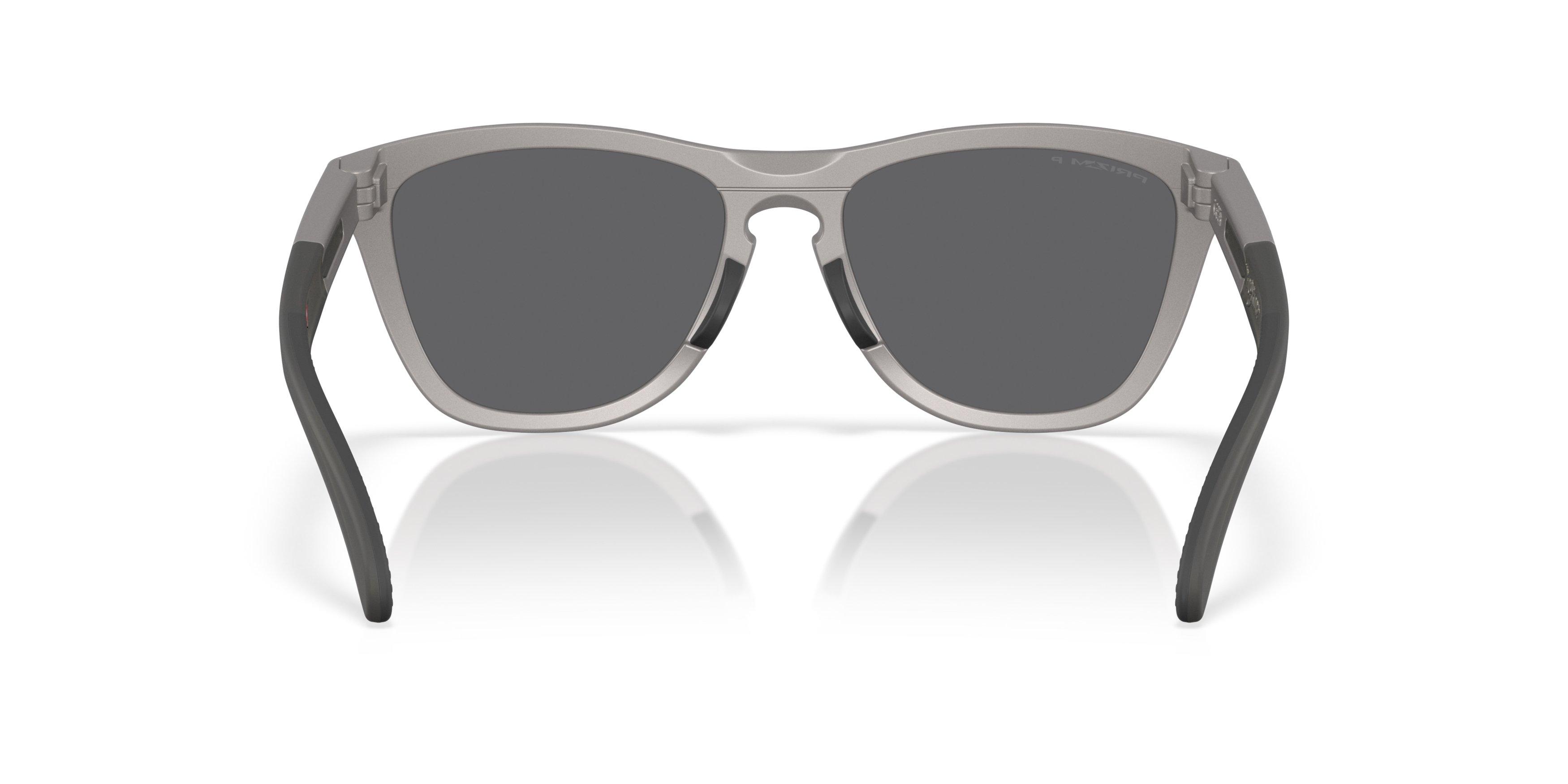 Oakley Frogskins Range Prizm Black Polarized Sunglasses &ndash; Titanium - GREY/BLACK Thumbnail View 3
