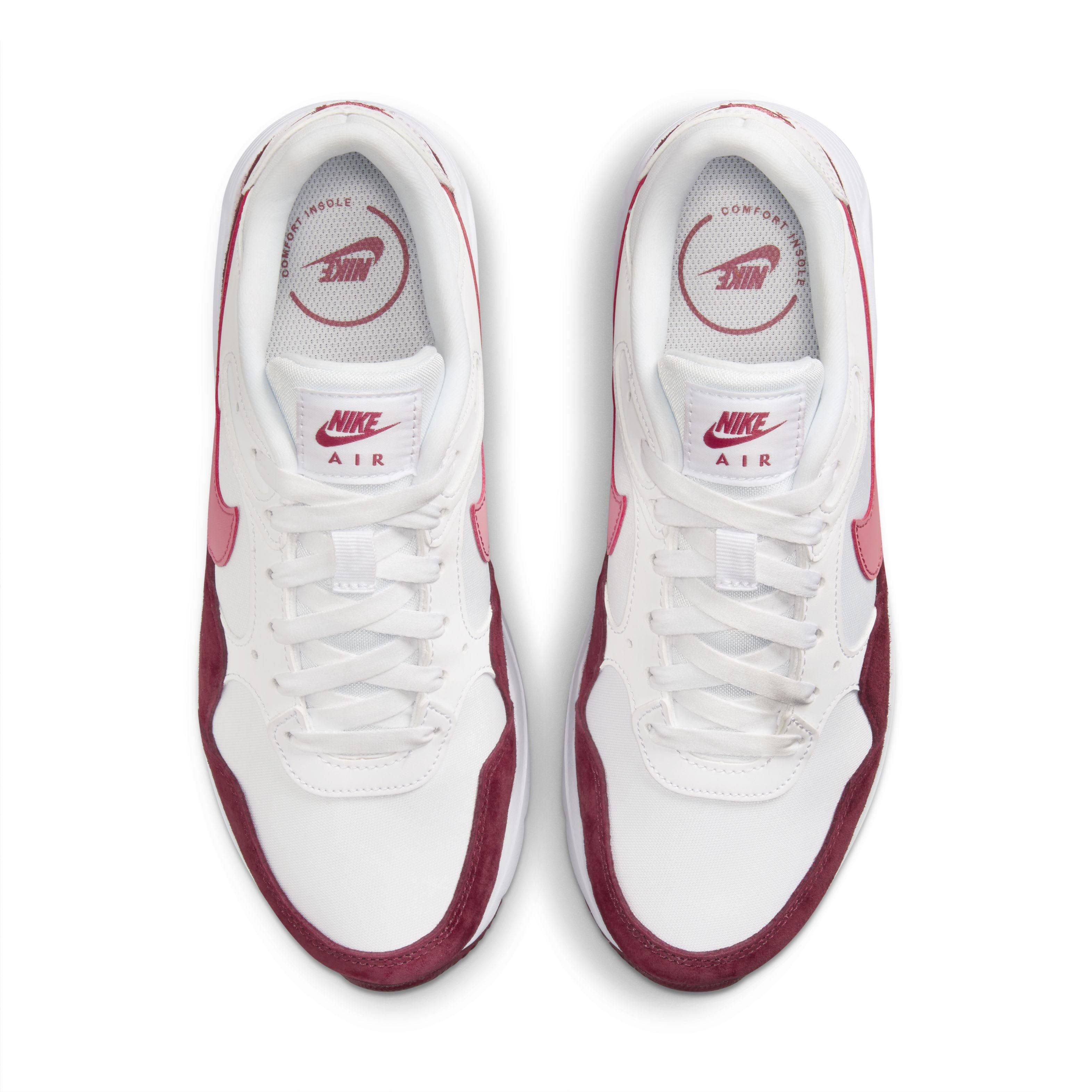 Nike Air Max SC "White/Team Red/Adobe" Women's Shoe - WHITE/RED/ADOBE Thumbnail View 4