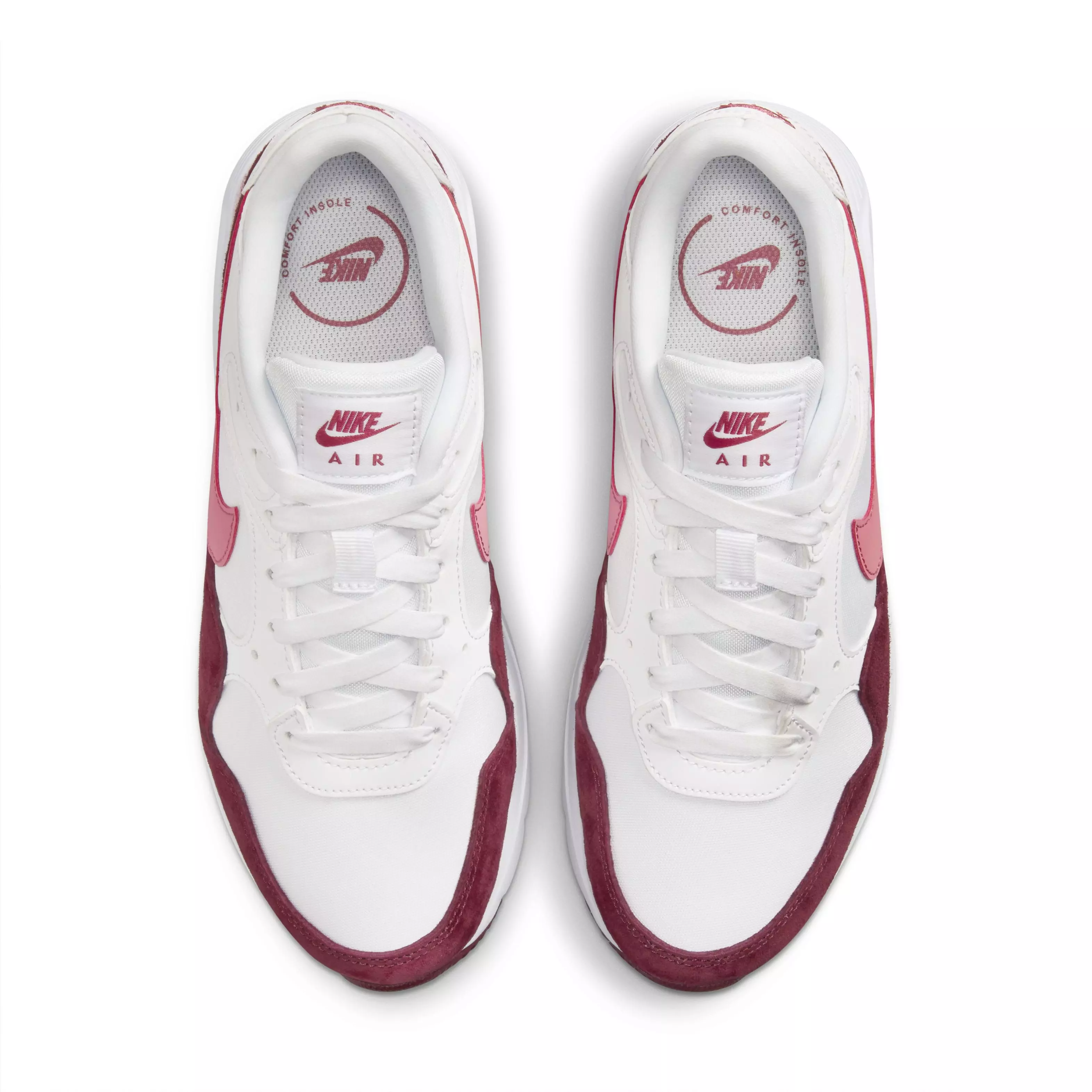Nike Air Max SC "White/Team Red/Adobe" Women's Shoe - WHITE/RED/ADOBE