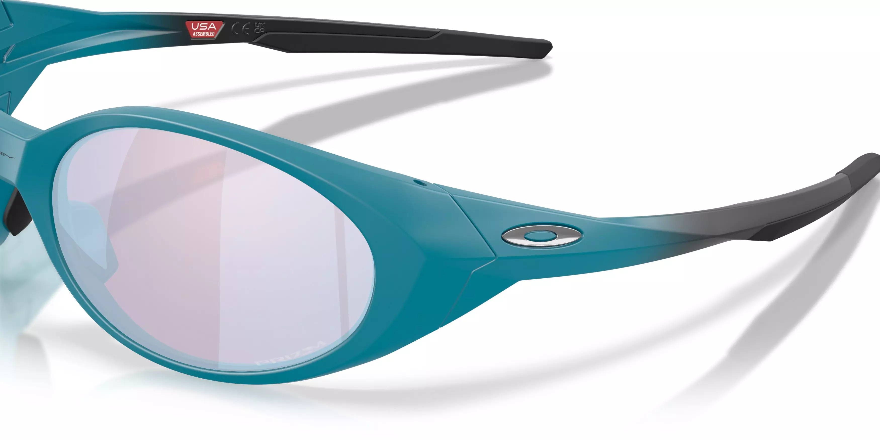 Oakley Eye Jacket Redux Prizm Snow Sapphire Sunglasses – Matte Balsam - GREEN/BLUE