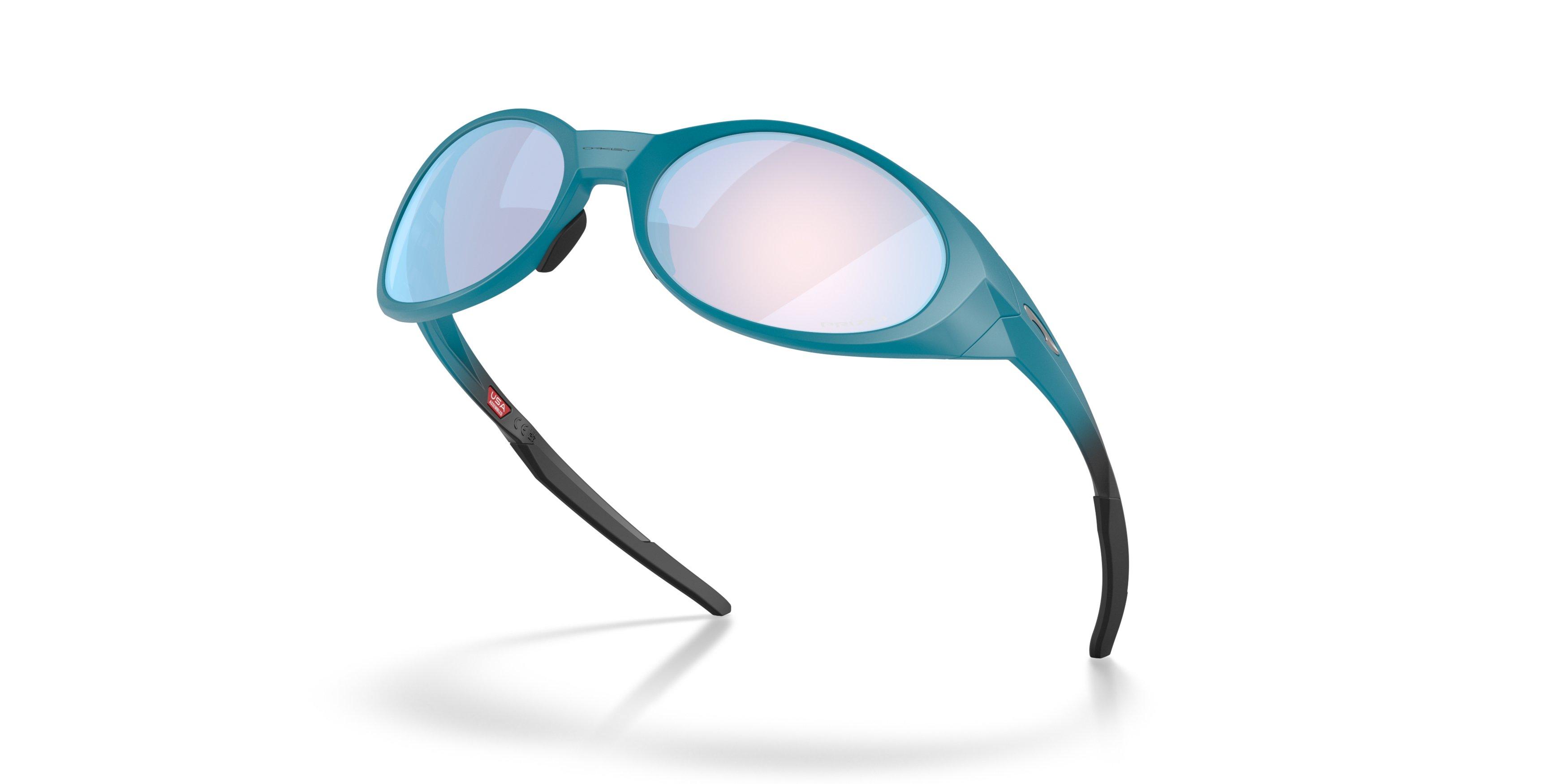 Oakley Eye Jacket Redux Prizm Snow Sapphire Sunglasses &ndash; Matte Balsam - GREEN/BLUE Thumbnail View 7
