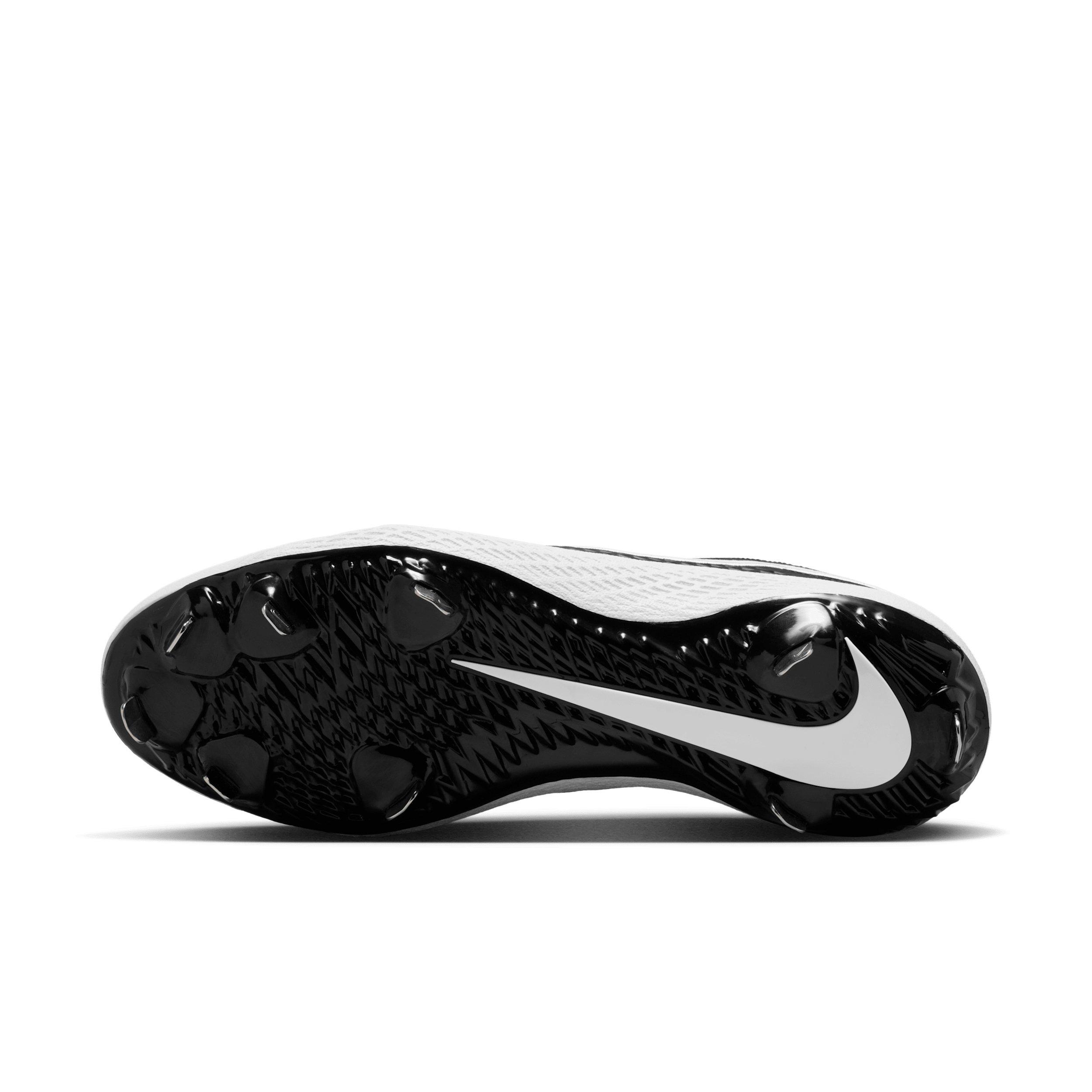 Nike Diamond Gamer MTL "Black/White" Men's Baseball Cleat - BLACK/WHITE Thumbnail View 6