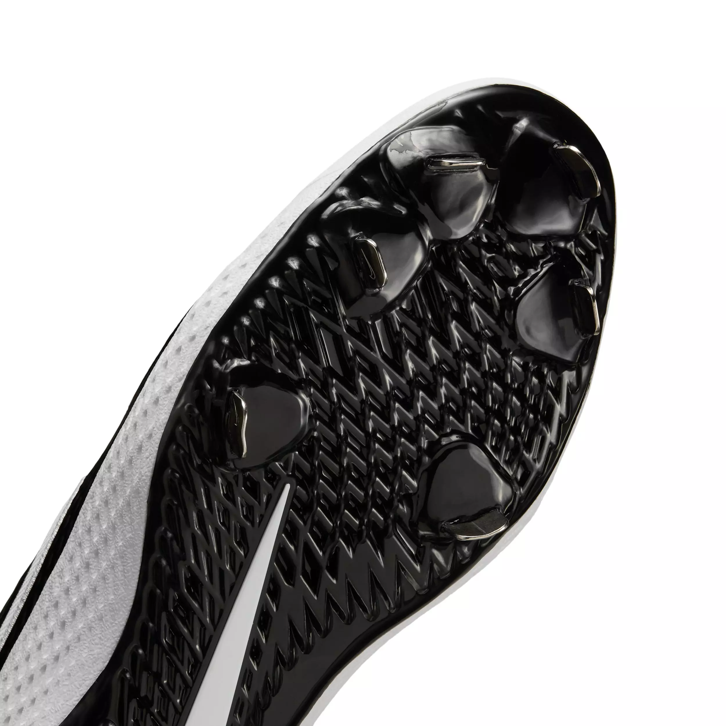 Nike Diamond Gamer MTL "Black/White" Men's Baseball Cleat - BLACK/WHITE