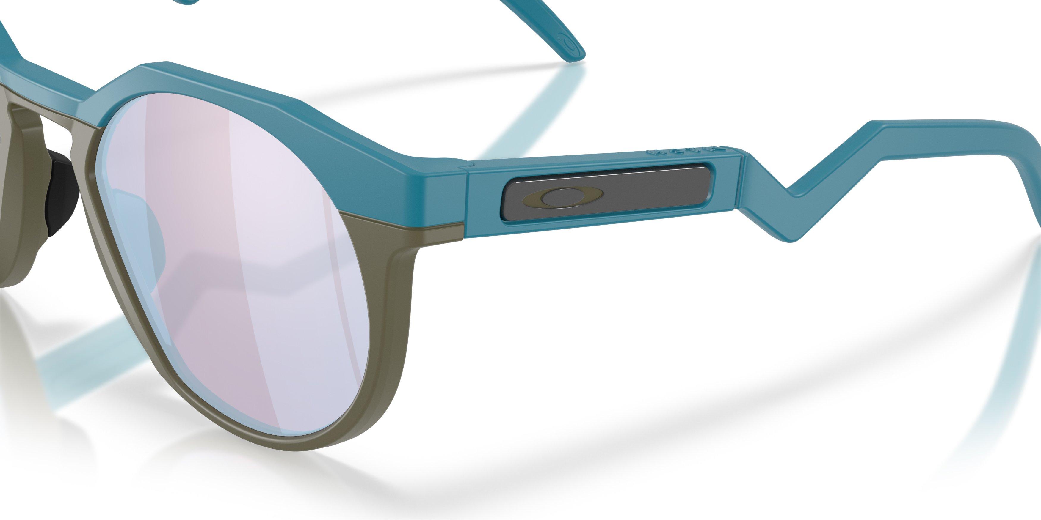 Oakley HSTN Prizm Snow Sapphire Sunglasses &ndash; Matte Balsam - GREEN/BLUE Thumbnail View 4