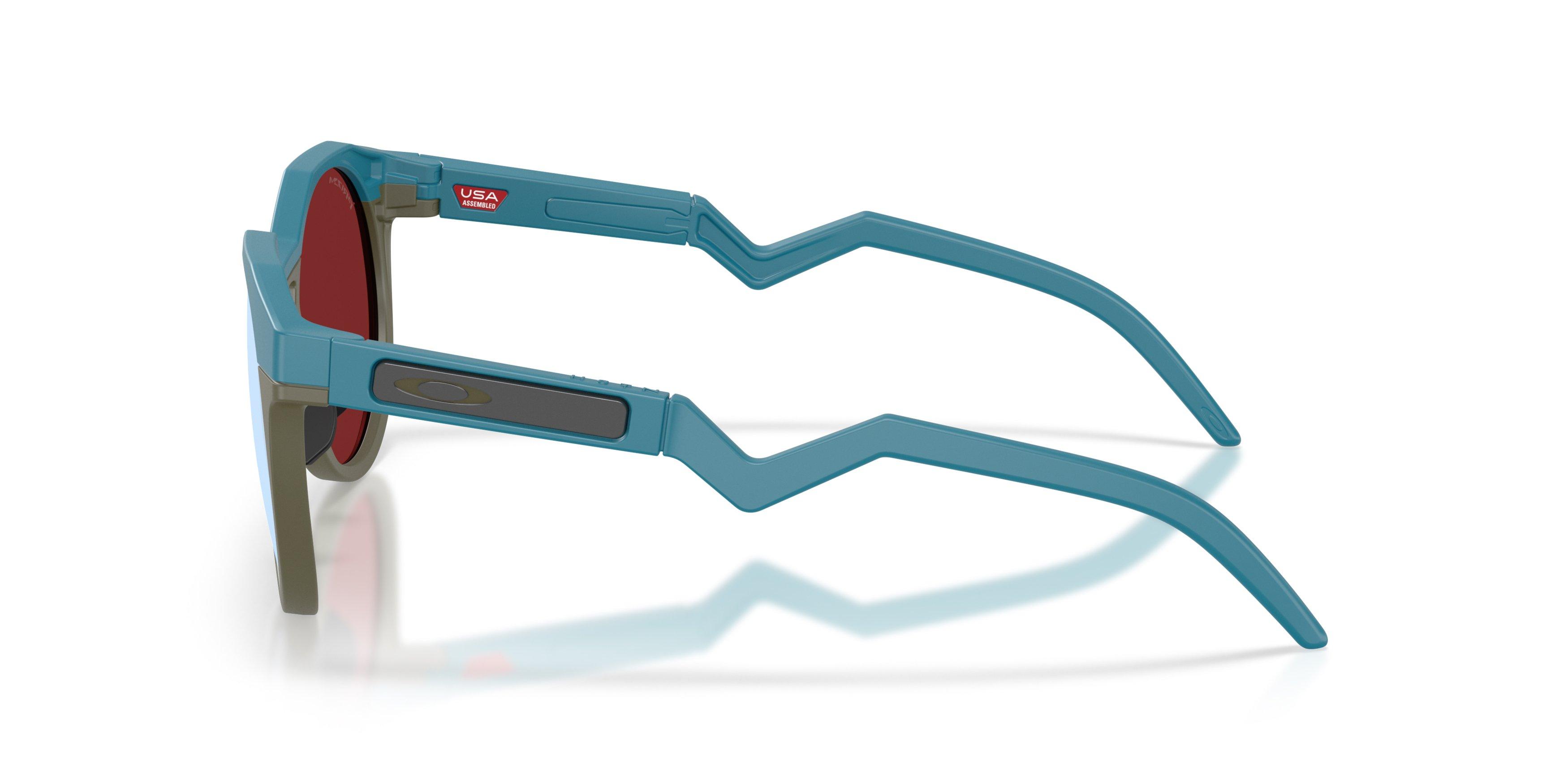 Oakley HSTN Prizm Snow Sapphire Sunglasses &ndash; Matte Balsam - GREEN/BLUE Thumbnail View 6