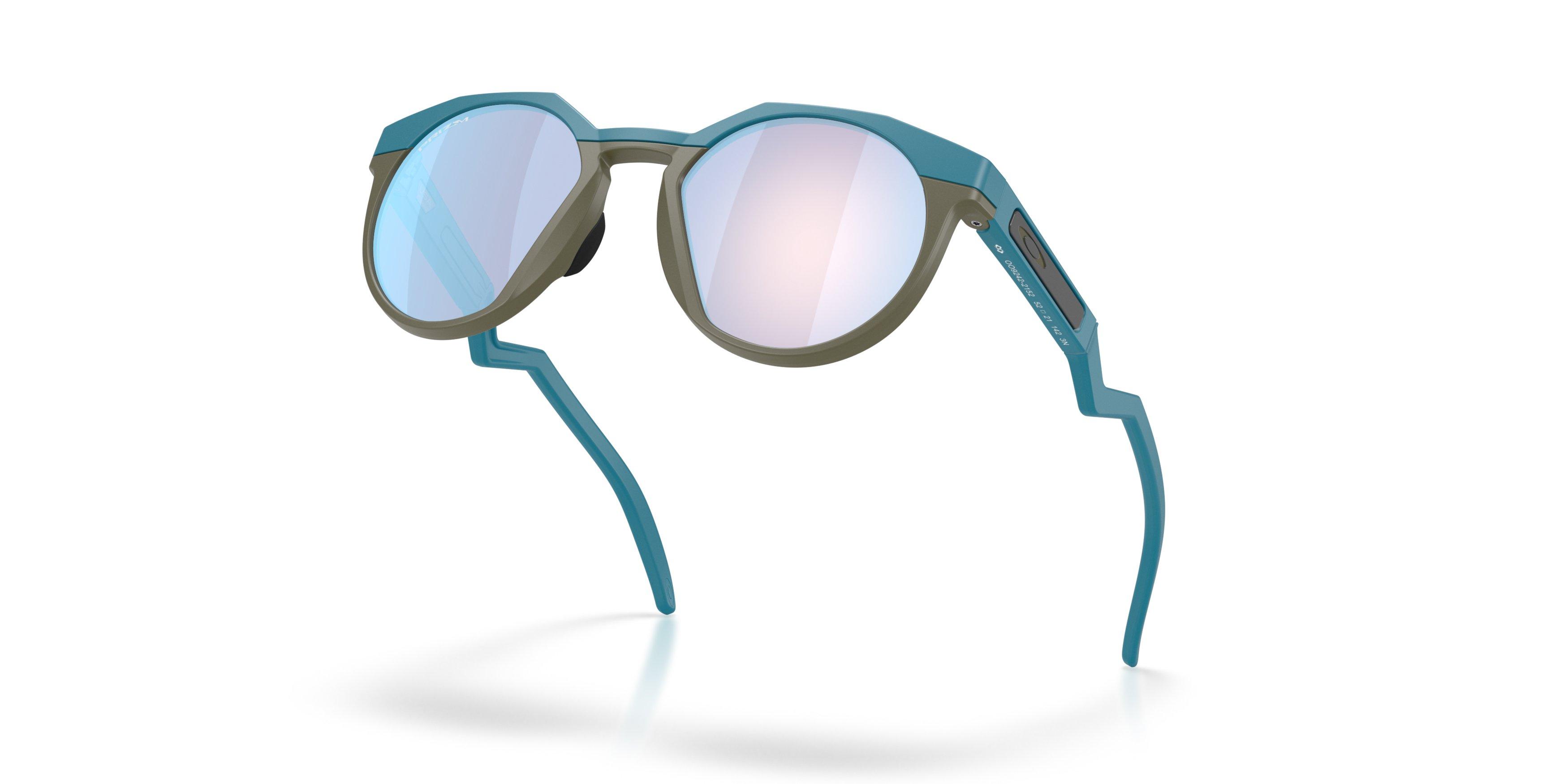 Oakley HSTN Prizm Snow Sapphire Sunglasses &ndash; Matte Balsam - GREEN/BLUE Thumbnail View 7