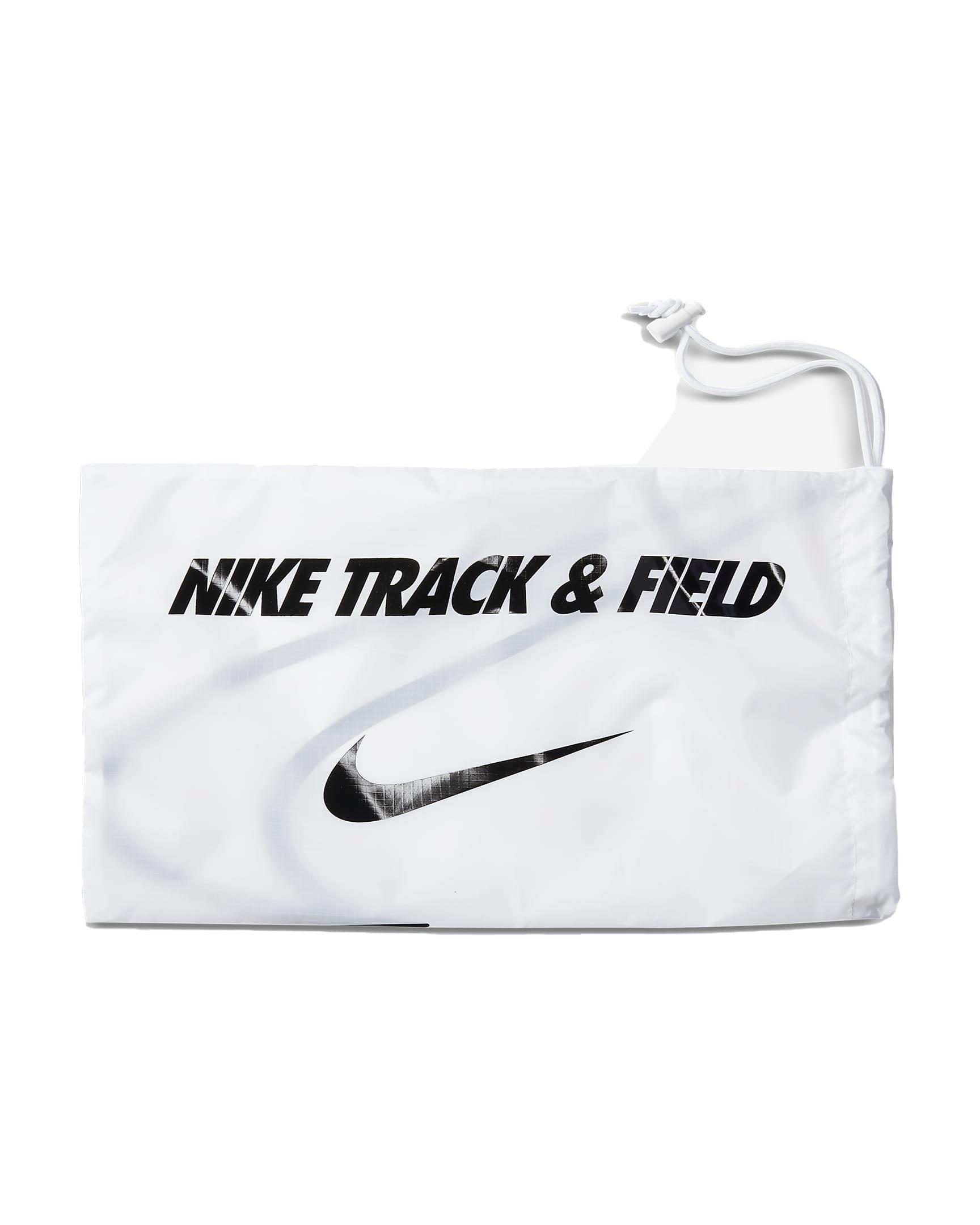 Nike Zoom Rival Waffle 5 "White/Bright Crimson/Black" Men's Track & Field Distance Spike - WHITE Thumbnail View 10