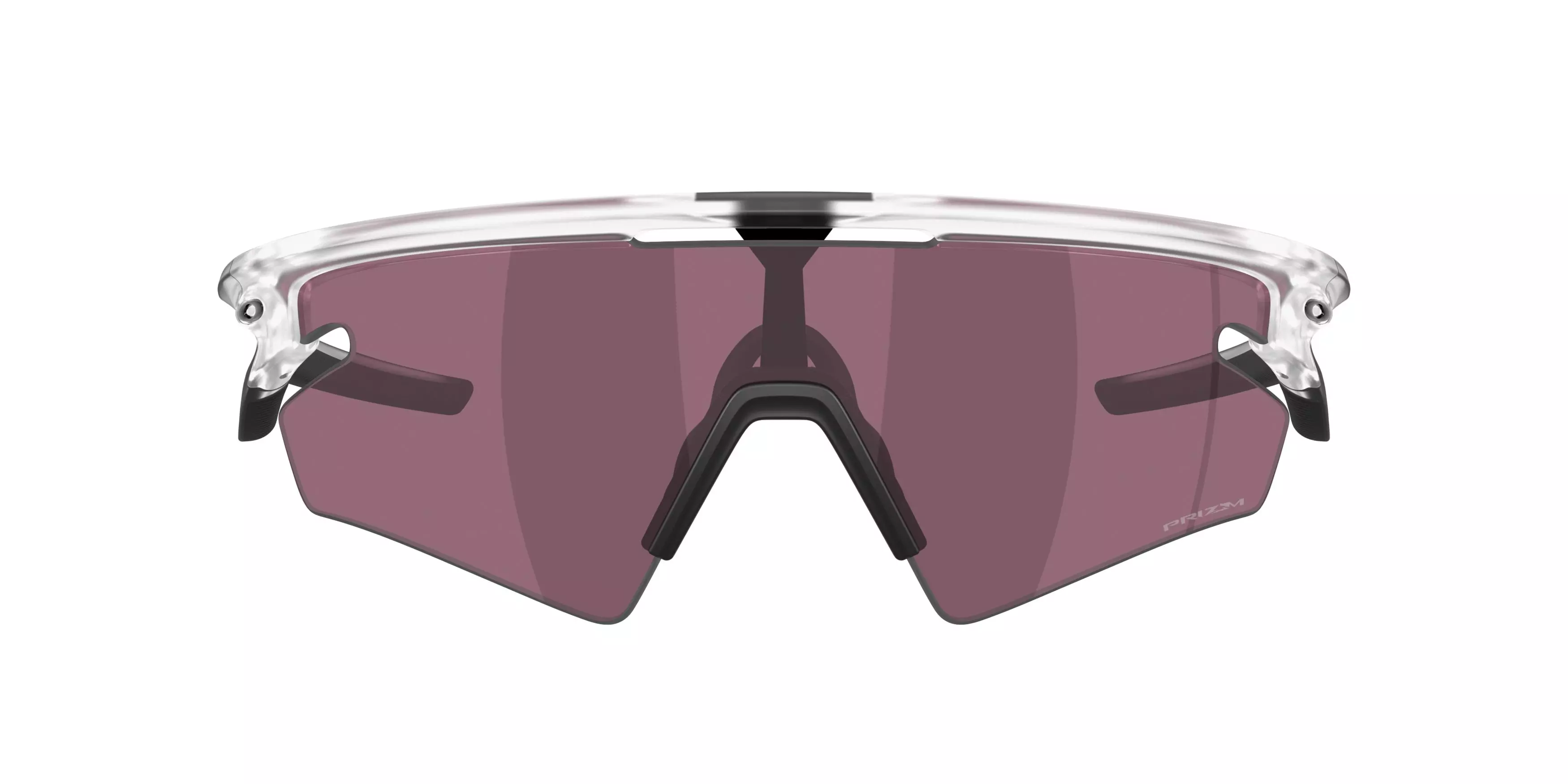 Oakley Sphaera Slash Prizm Road Black Sunglasses – Matte Clear - CLEAR/BLACK