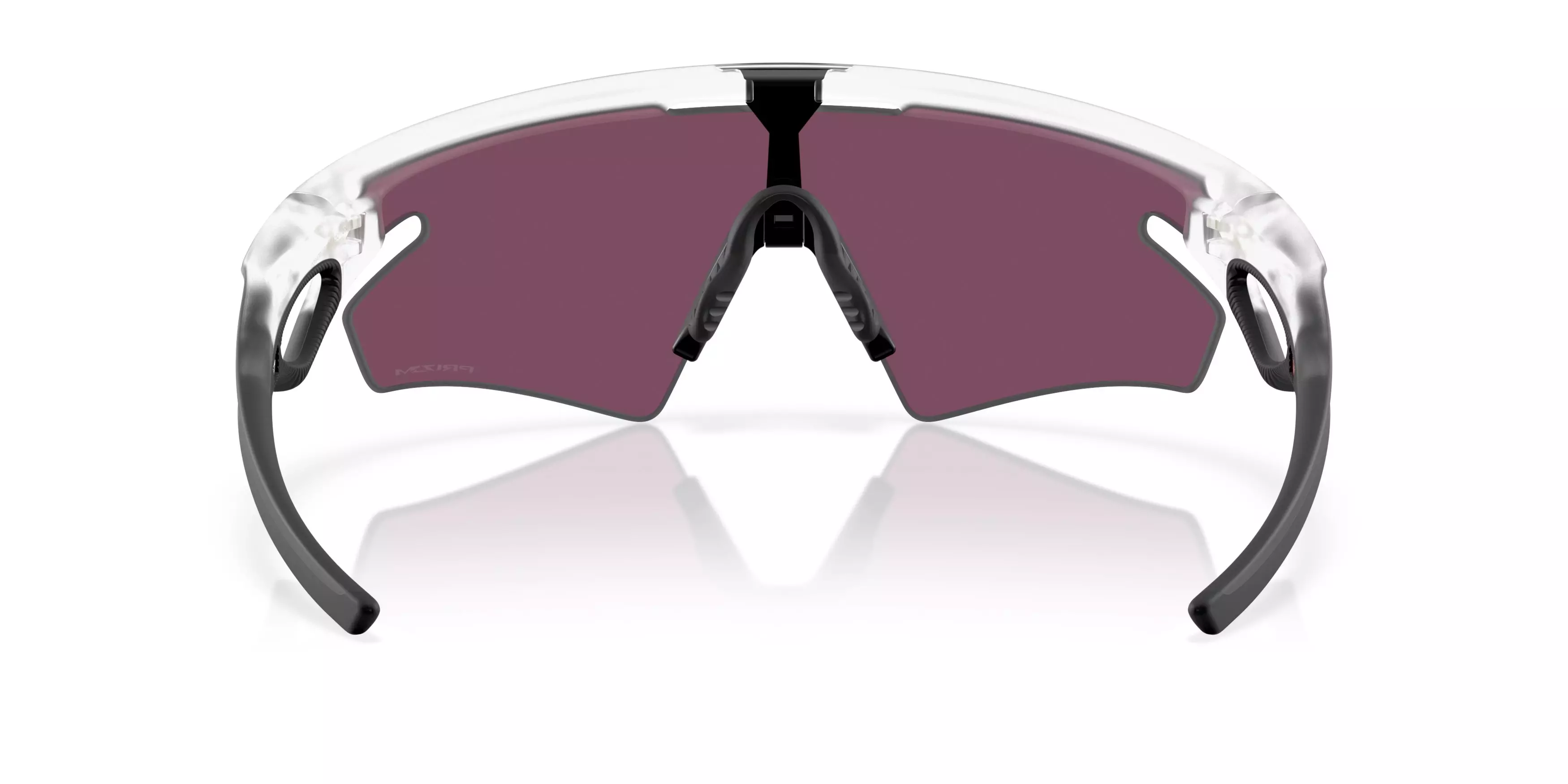 Oakley Sphaera Slash Prizm Road Black Sunglasses – Matte Clear - CLEAR/BLACK