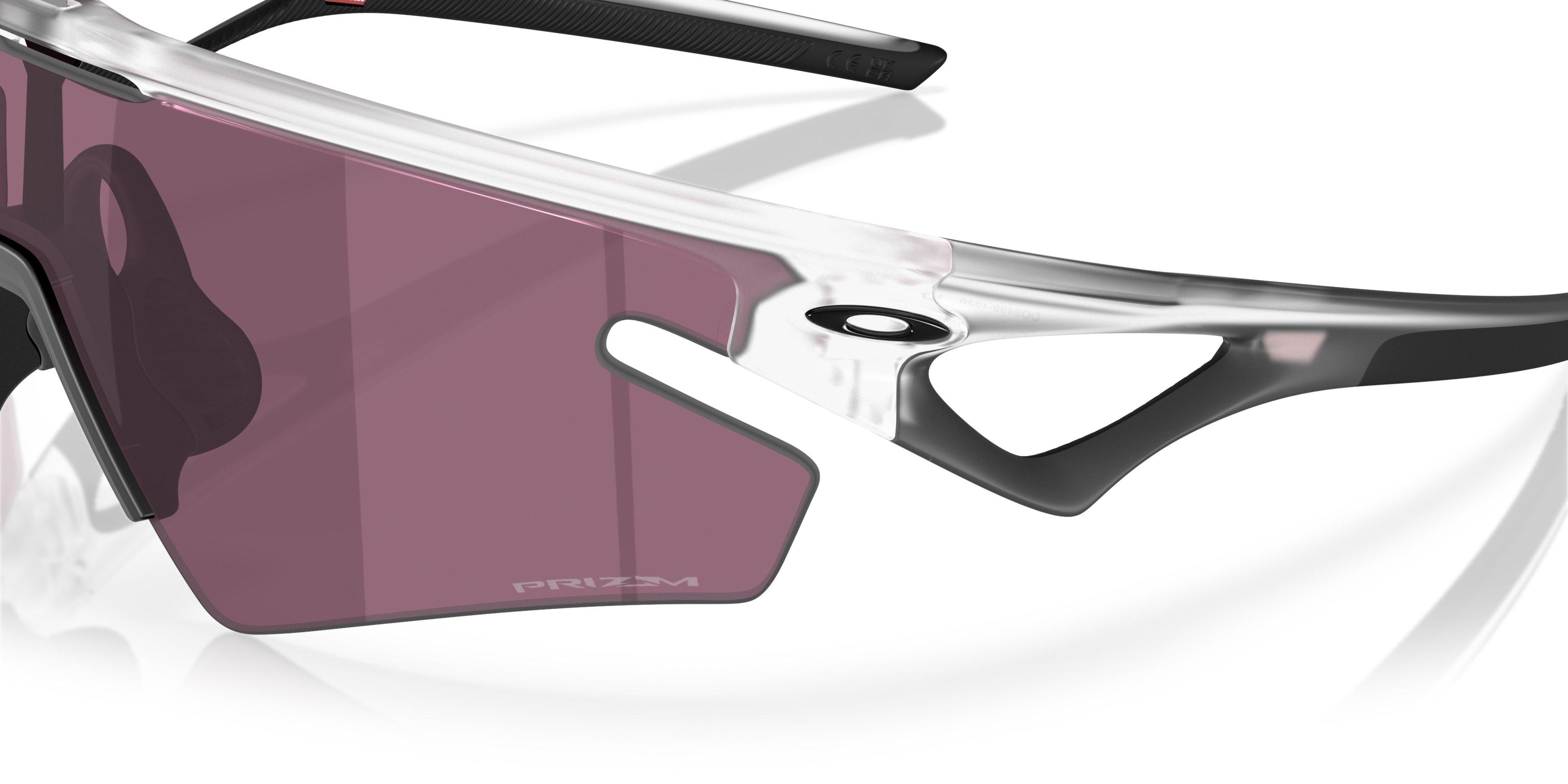 Oakley Sphaera Slash Prizm Road Black Sunglasses &ndash; Matte Clear - CLEAR/BLACK Thumbnail View 4