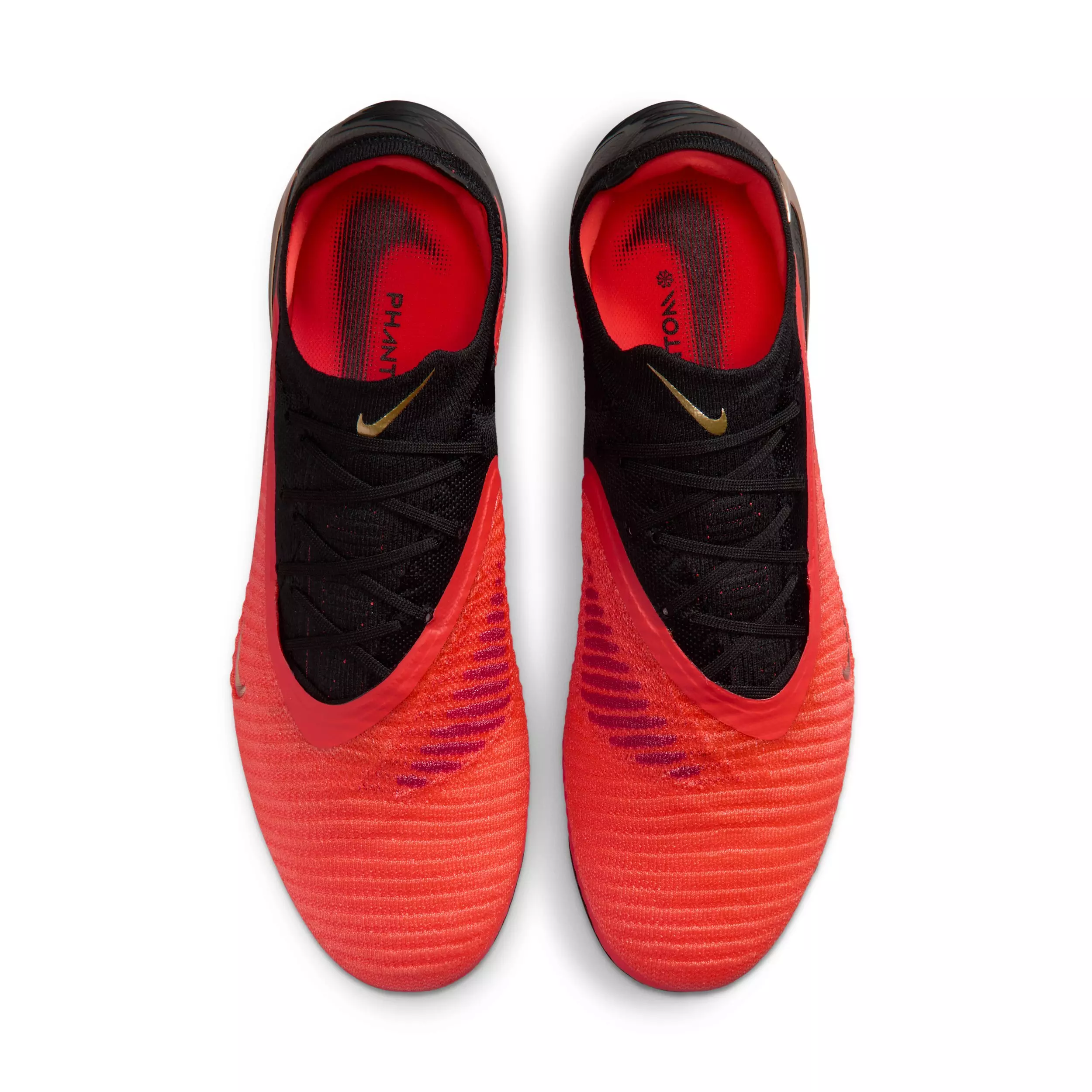 Nike Phantom 6 Low Elite FG "Bright Crimson/Bright Crimson/Black" Men's Soccer Cleat - CRIMSON/CRIMSON/BLACK