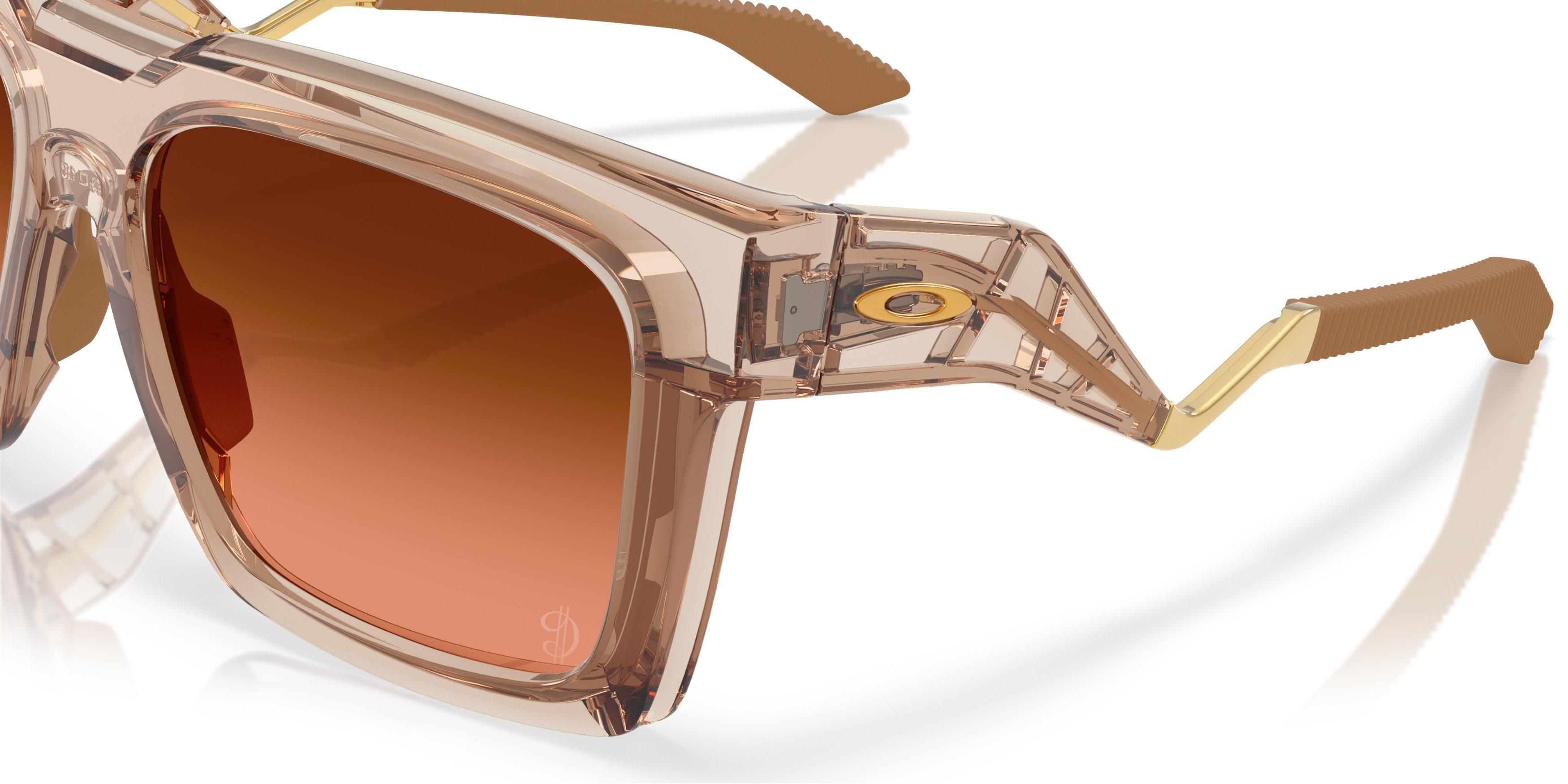 Oakley Enigma Ink Damien Lillard Prizm Bronze Gradient Sunglasses &ndash; Trans Warm Brown - BROWN Thumbnail View 4