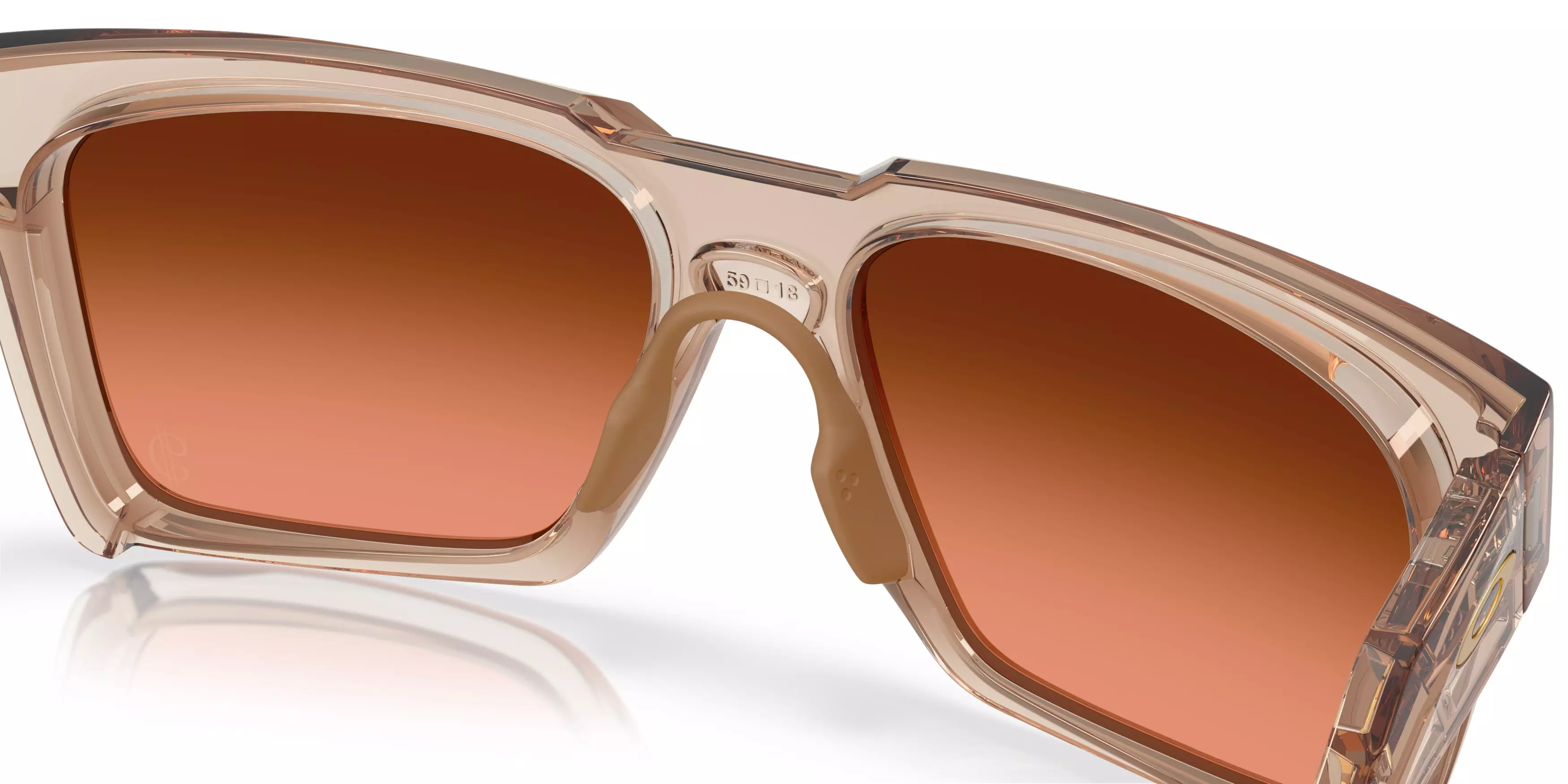 Oakley Enigma Ink Damien Lillard Prizm Bronze Gradient Sunglasses – Trans Warm Brown - BROWN