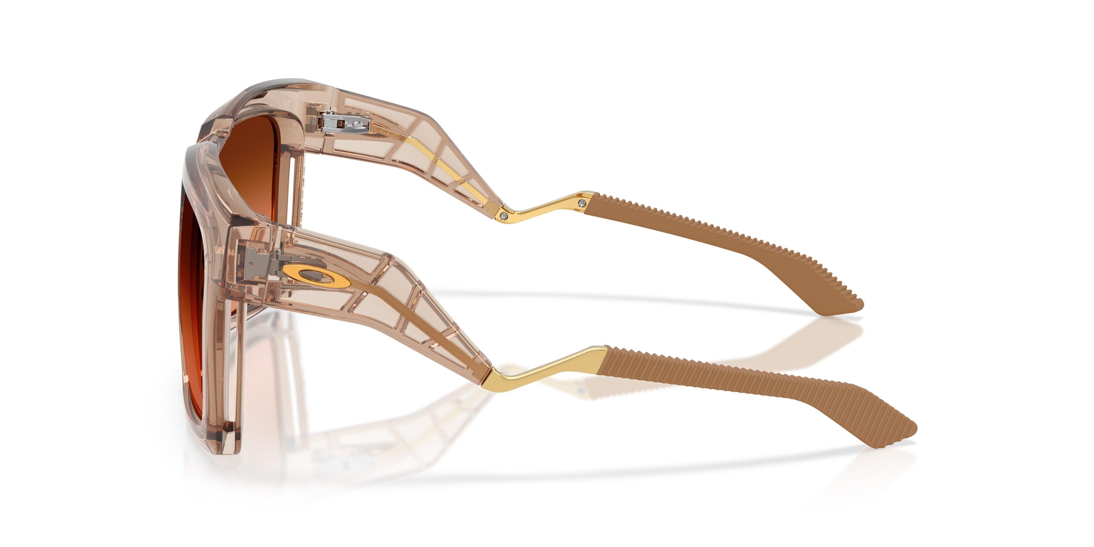 Oakley Enigma Ink Damien Lillard Prizm Bronze Gradient Sunglasses &ndash; Trans Warm Brown - BROWN Thumbnail View 6