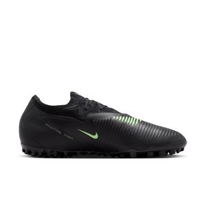 Nike Phantom 6 Low Pro Turf "Black/Black/Illusion Green" Men's Soccer Shoe - BLACK/BLACK/GREEN