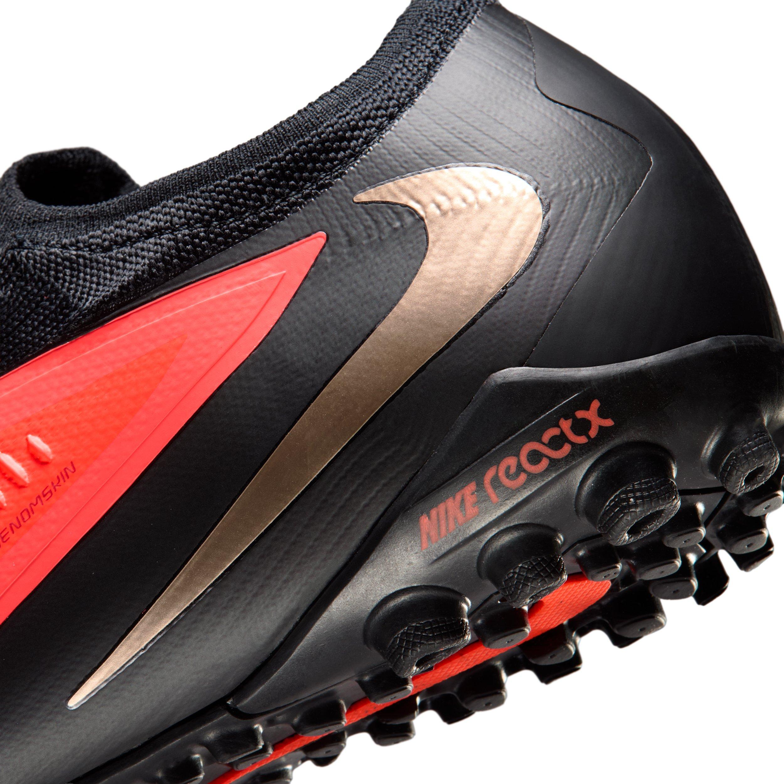Nike Phantom 6 Low Pro Turf "Bright Crimson/Bright Crimson/Black" Men's Soccer Shoe - CRIMSON/CRIMSON/BLACK