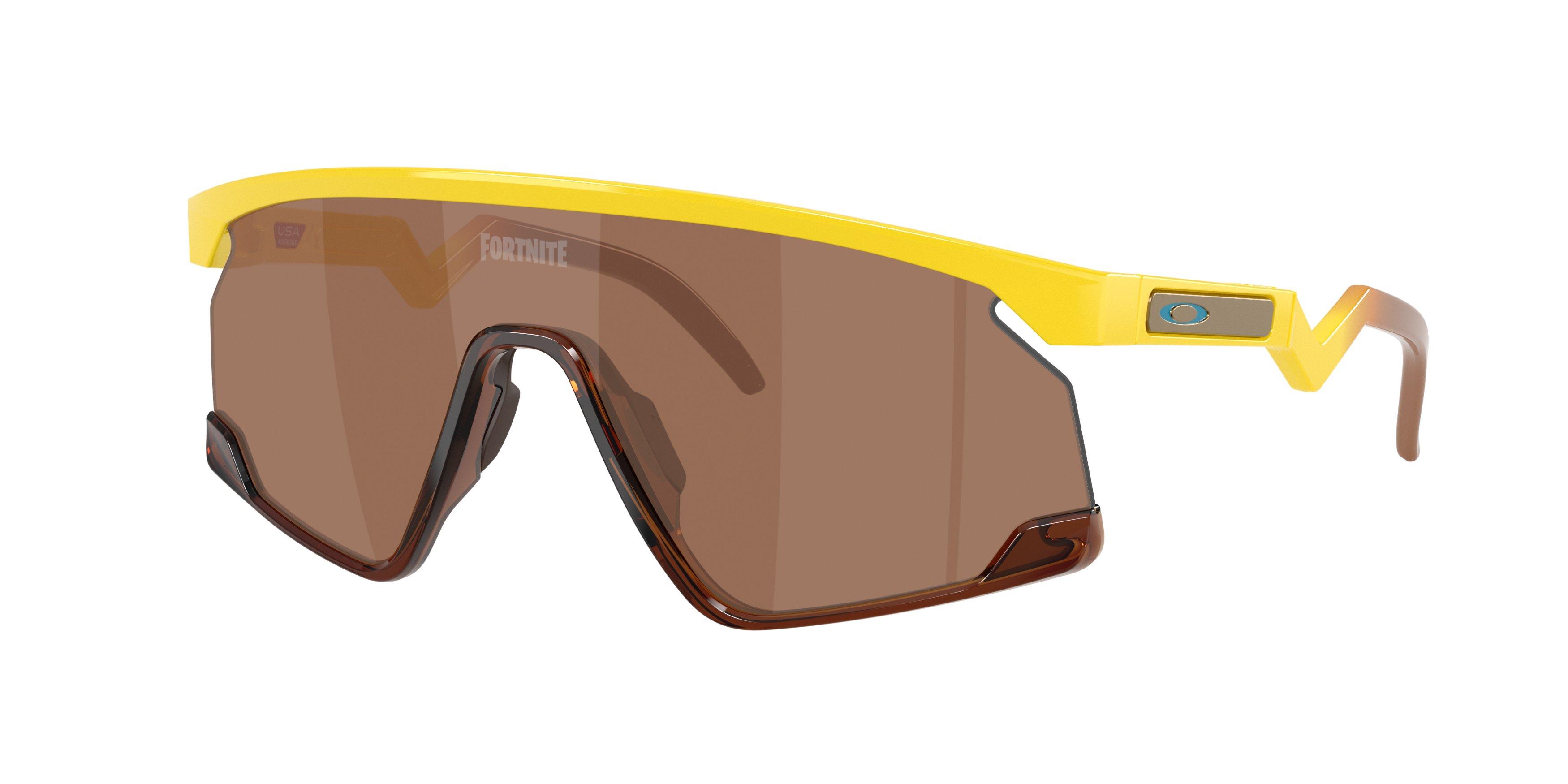 Oakley BXTR Prizm Tungsten Sunglasses &ndash; Peely Yellow - YELLOW/BROWN Thumbnail View 1