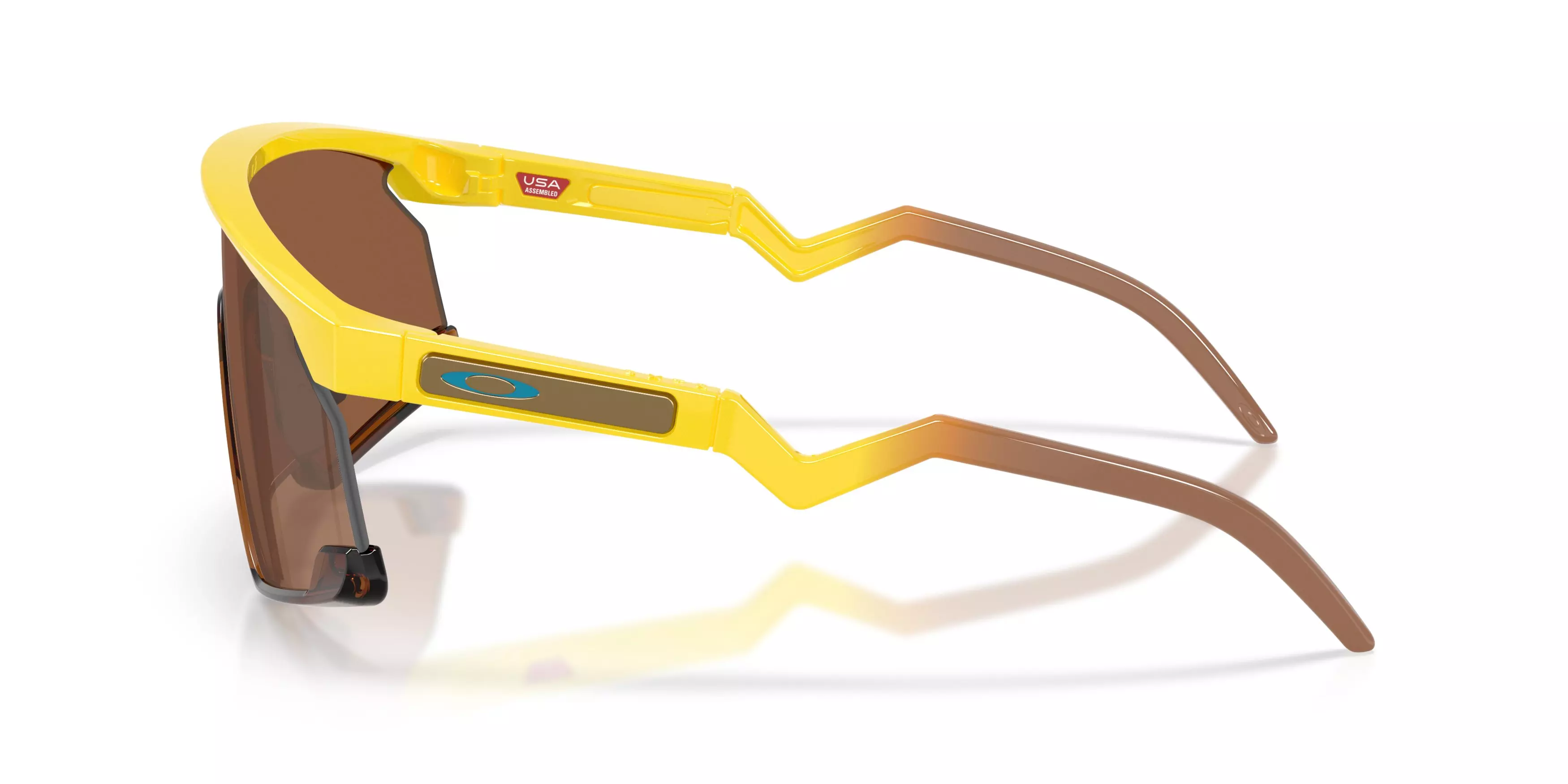 Oakley BXTR Prizm Tungsten Sunglasses &ndash; Peely Yellow - YELLOW/BROWN