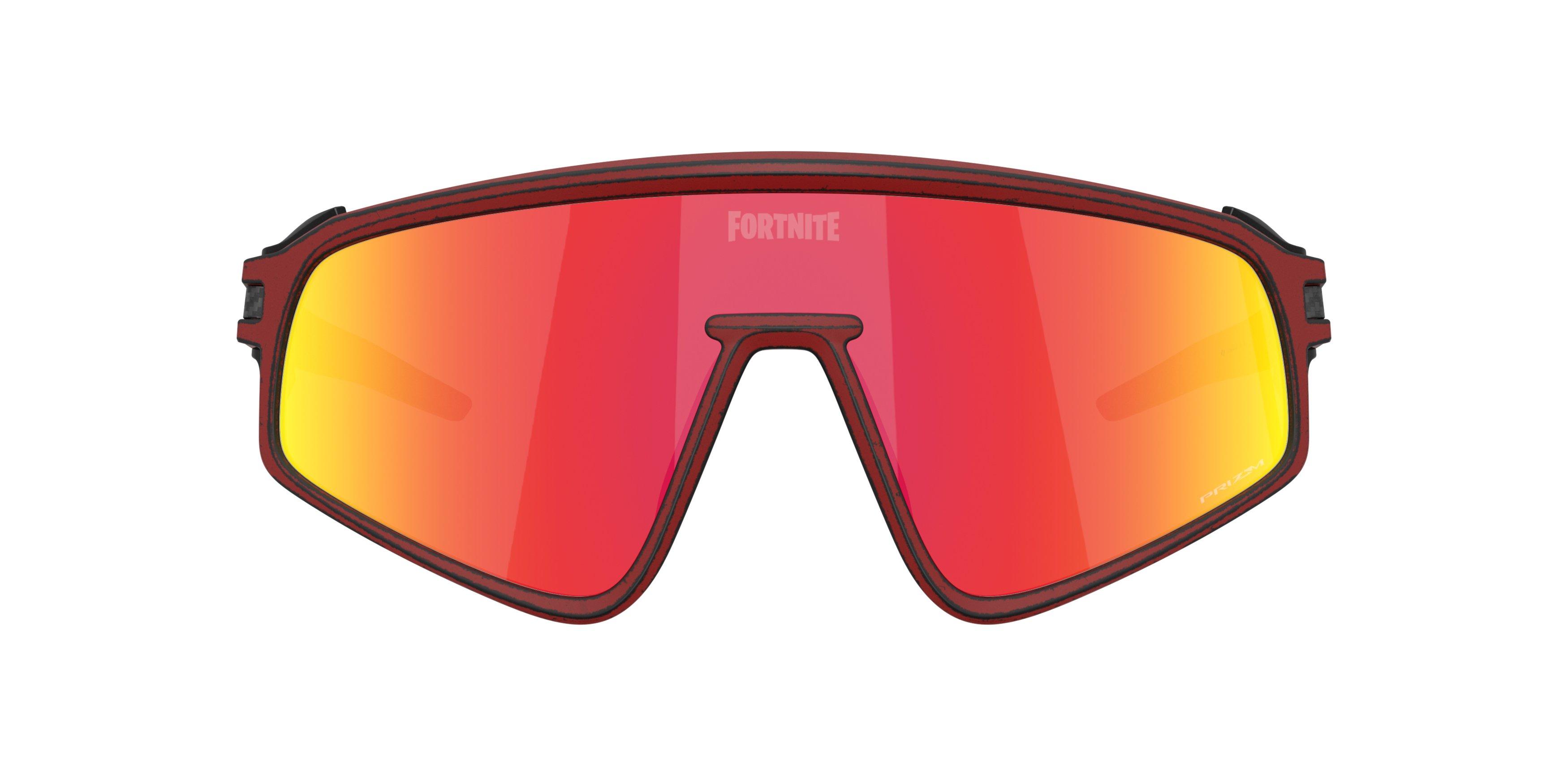 Oakley Latch Panel Prizm Ruby Sunglasses &ndash; Raceworn Red Knight - RED Thumbnail View 2