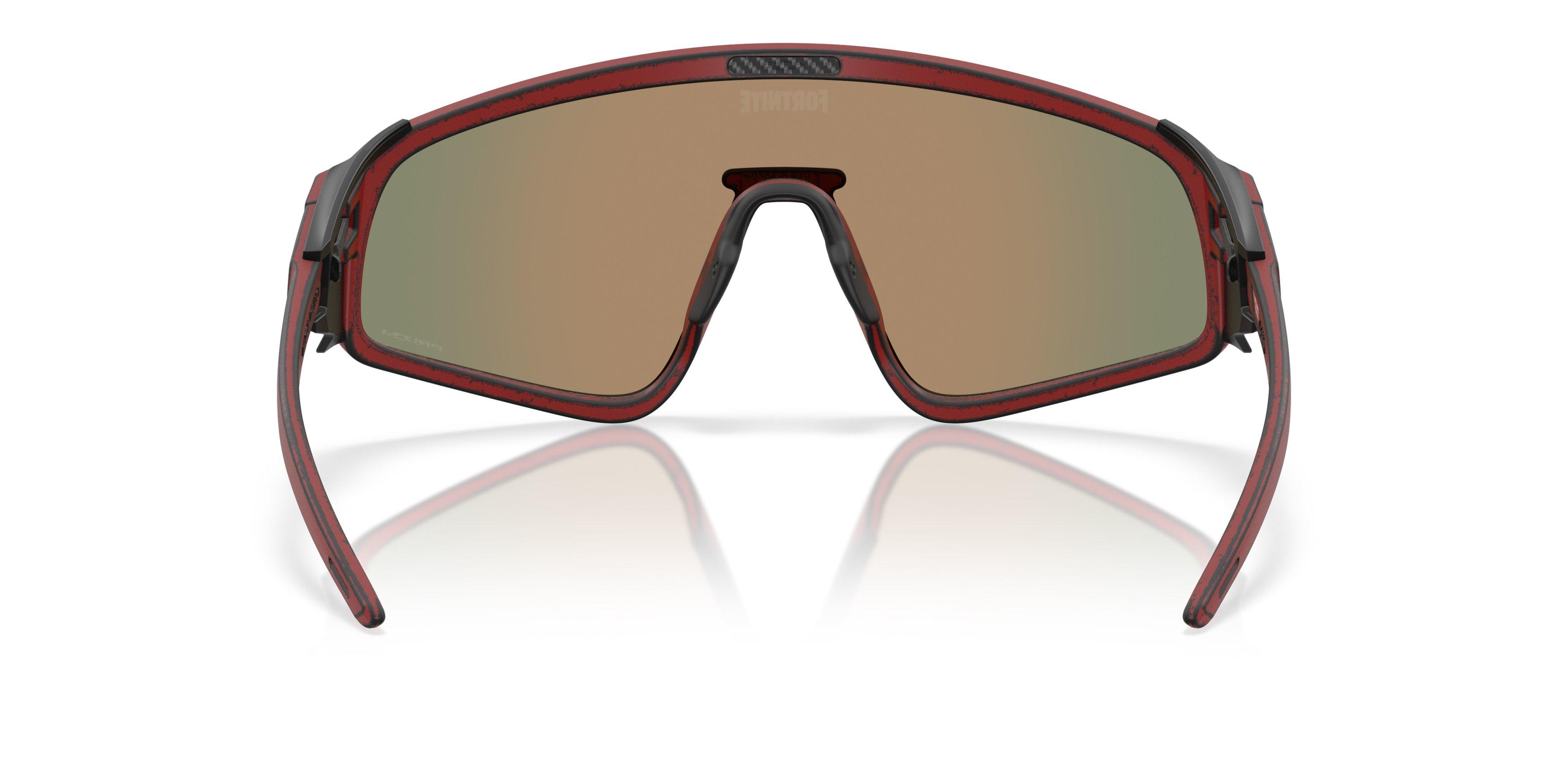 Oakley Latch Panel Prizm Ruby Sunglasses &ndash; Raceworn Red Knight - RED Thumbnail View 3