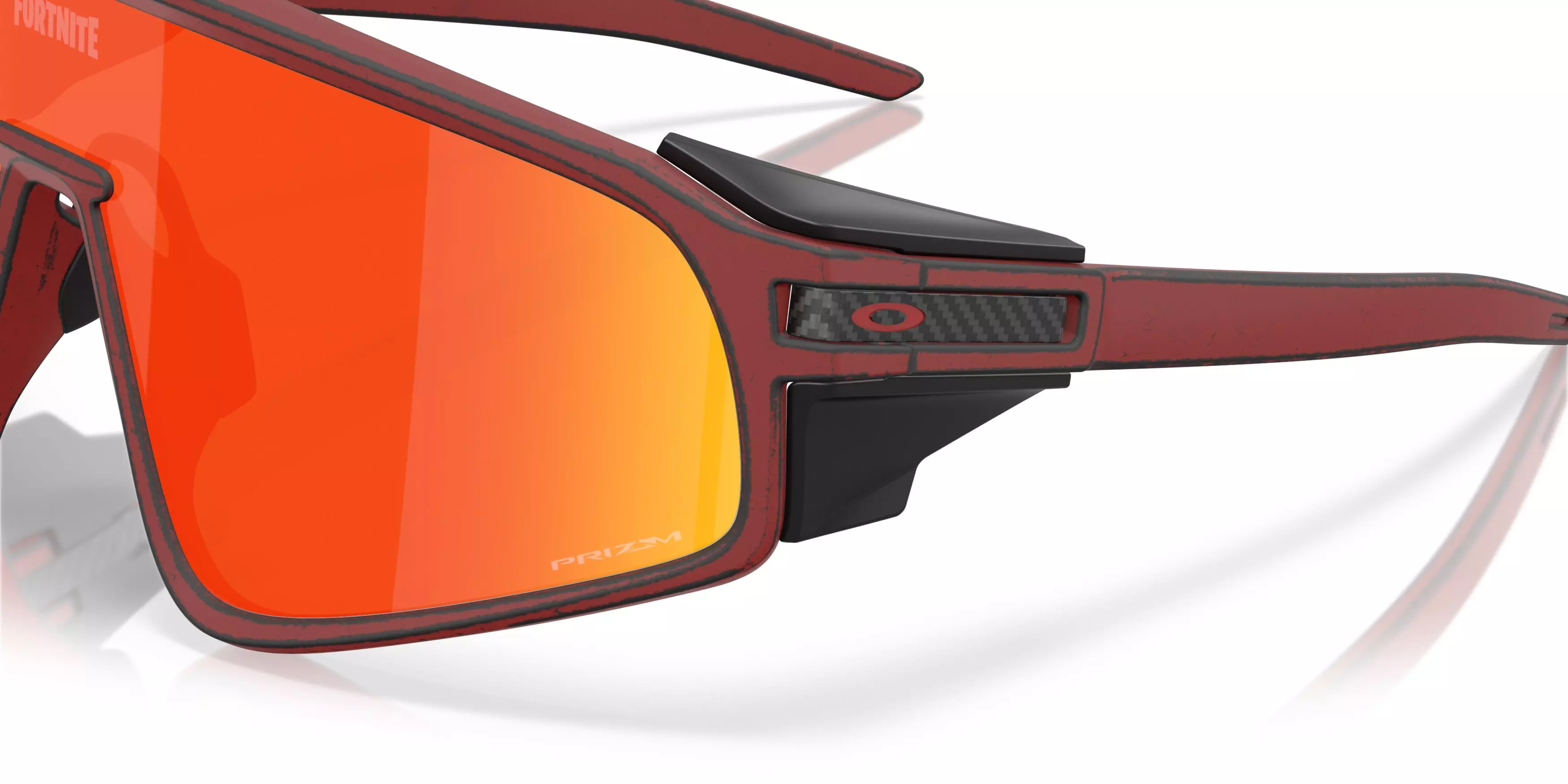 Oakley Latch Panel Prizm Ruby Sunglasses &ndash; Raceworn Red Knight - RED