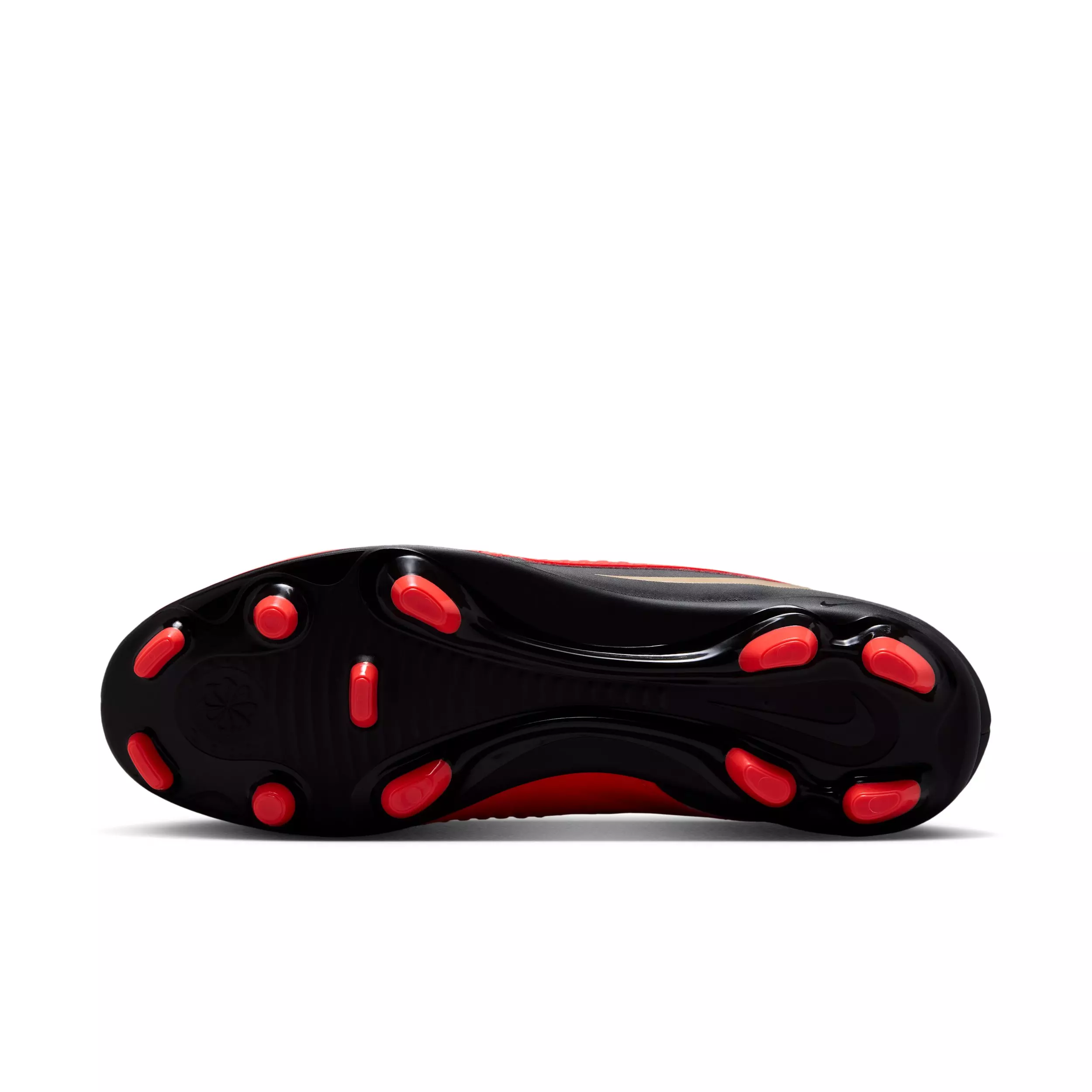 Nike Phantom 6 High Club MG "Bright Crimson/Black/Blur" Men's Soccer Cleat - CRIMSON/BLACK/BLUR