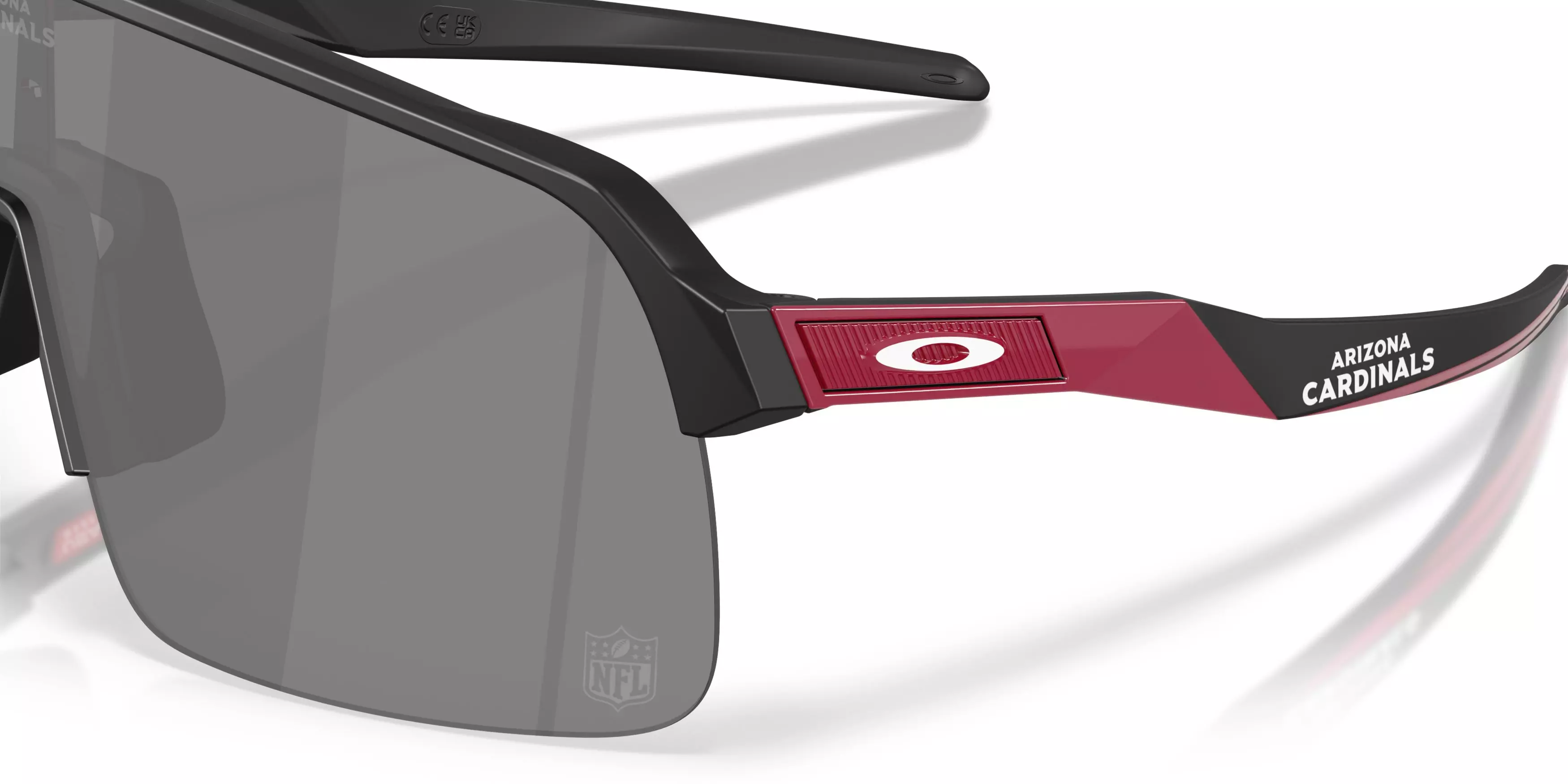 Oakley Arizona Cardinals 2025 Sutro Lite Prizm Black Sunglasses – Matte Black - BLACK