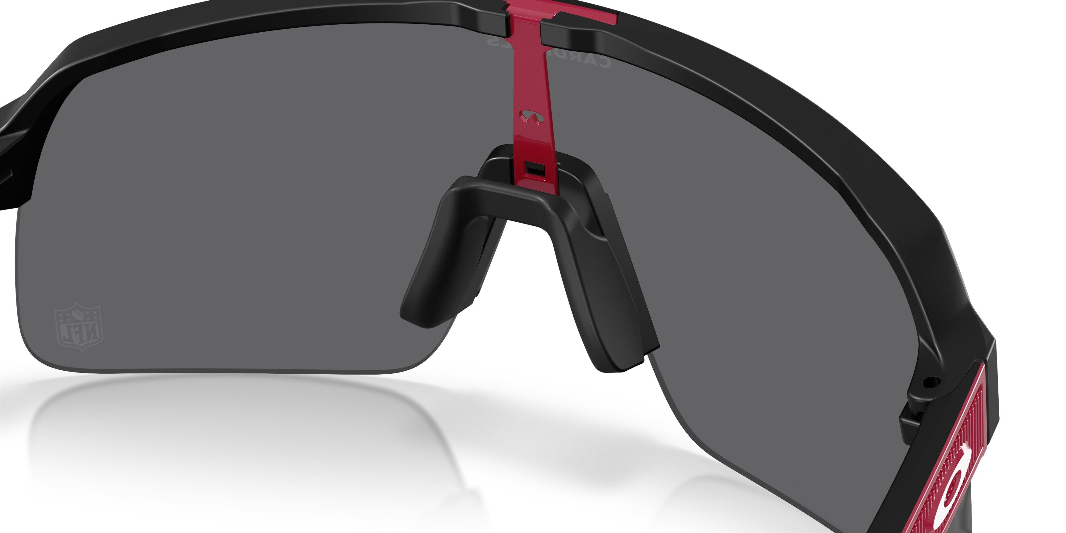 Oakley Arizona Cardinals 2025 Sutro Lite Prizm Black Sunglasses &ndash; Matte Black - BLACK Thumbnail View 5