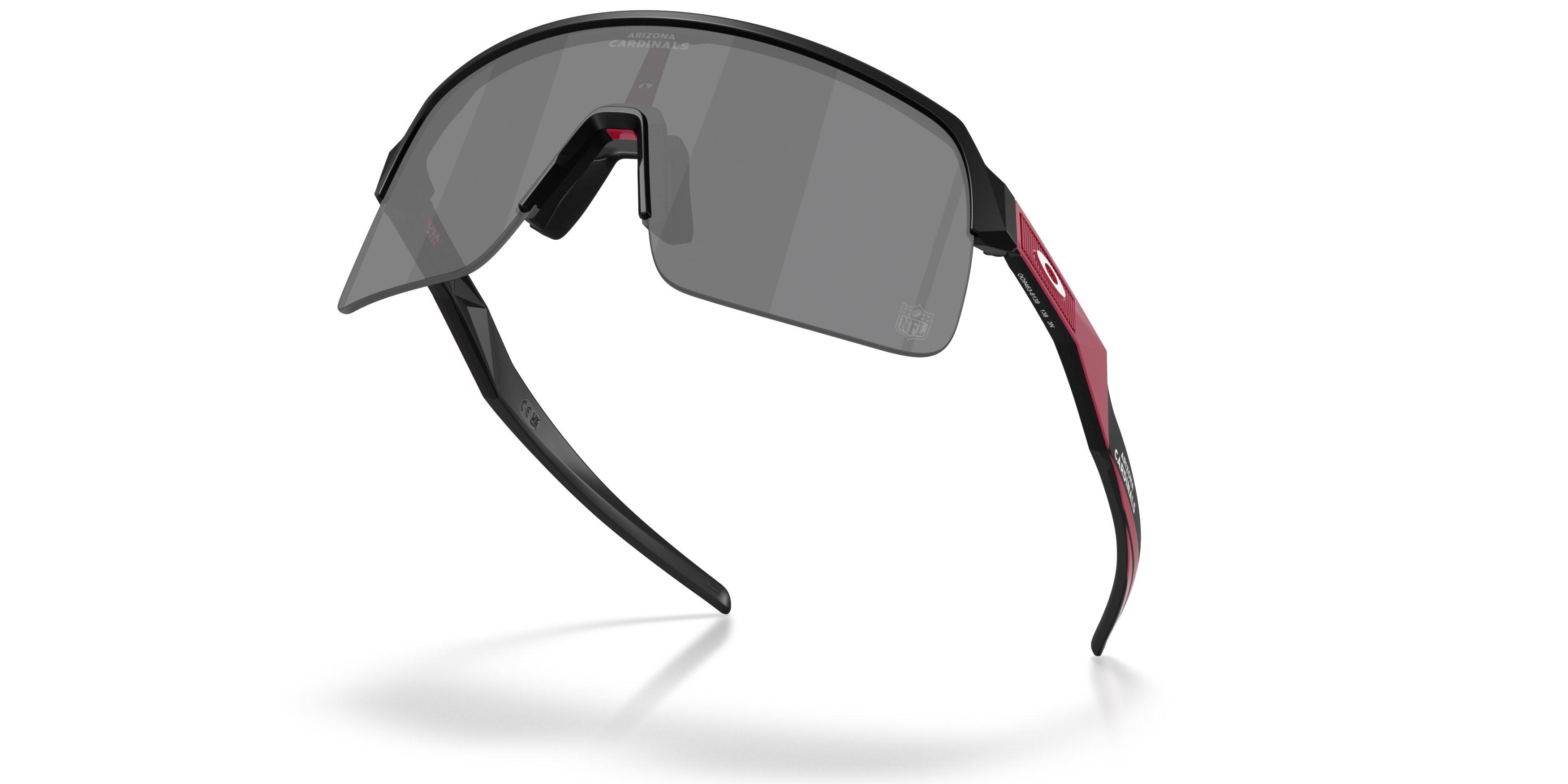 Oakley Arizona Cardinals 2025 Sutro Lite Prizm Black Sunglasses &ndash; Matte Black - BLACK Thumbnail View 7