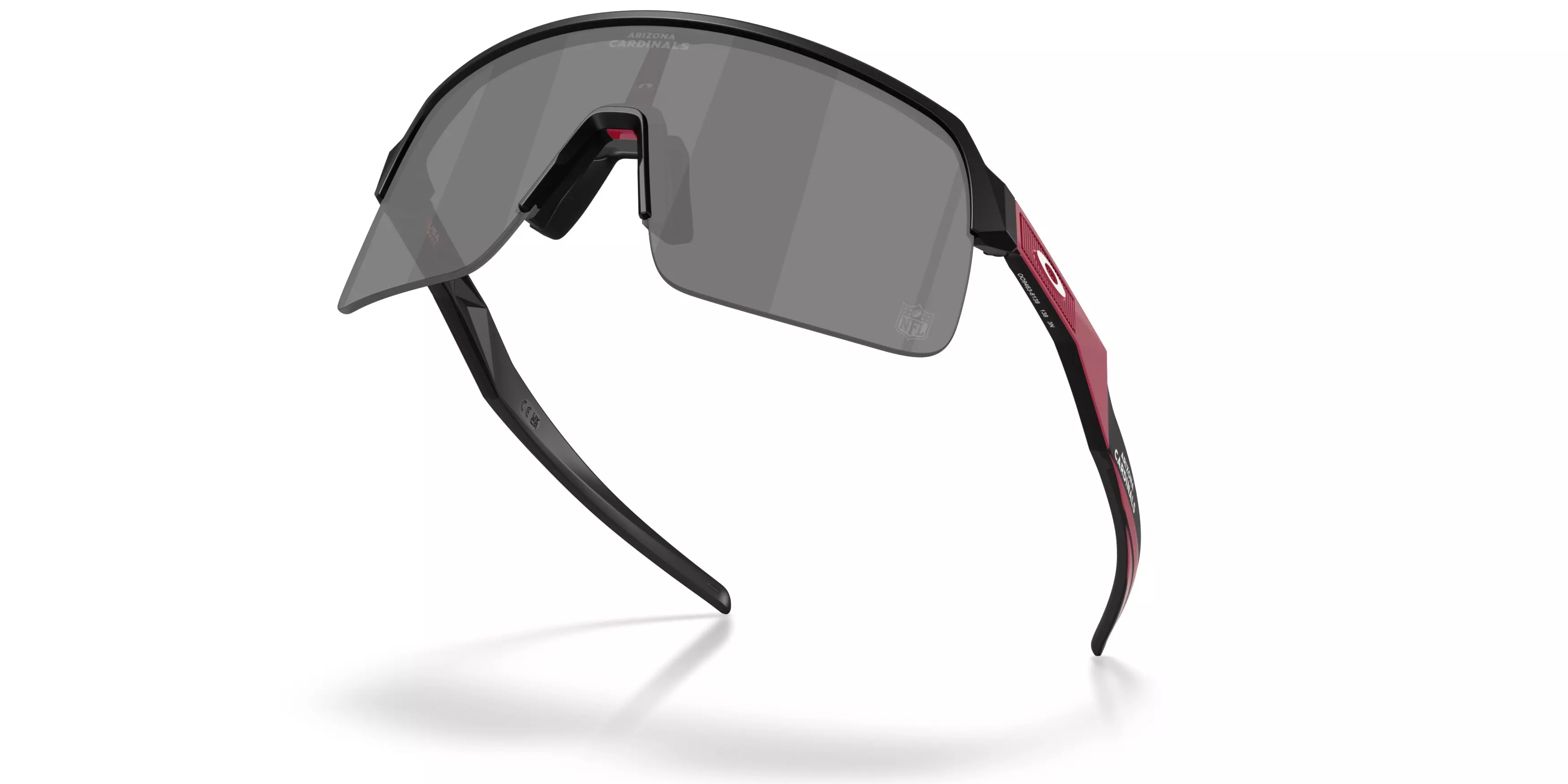 Oakley Arizona Cardinals 2025 Sutro Lite Prizm Black Sunglasses – Matte Black - BLACK