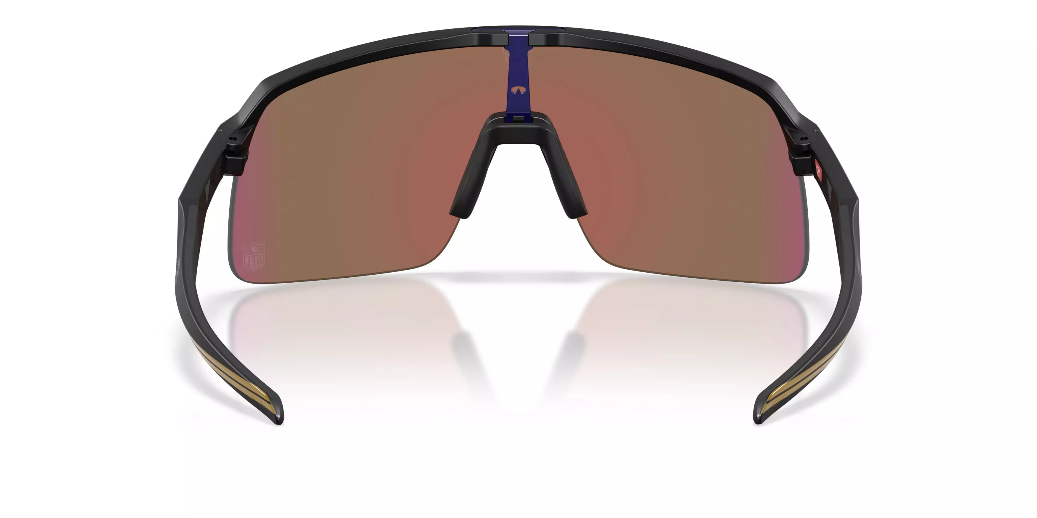 Oakley Baltimore Ravens 2025 Sutro Lite Prizm Violet Sunglasses – Matte Black - BLACK/PURPLE
