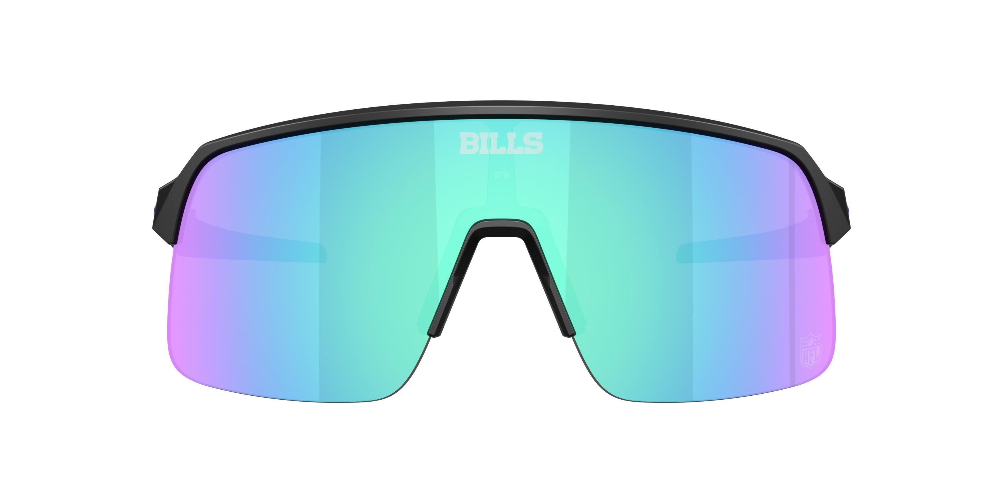 Oakley Buffalo Bills 2025 Sutro Lite Prizm Snow Sapphire Sunglasses &ndash; Matte Black - BLACK/BLUE Thumbnail View 2