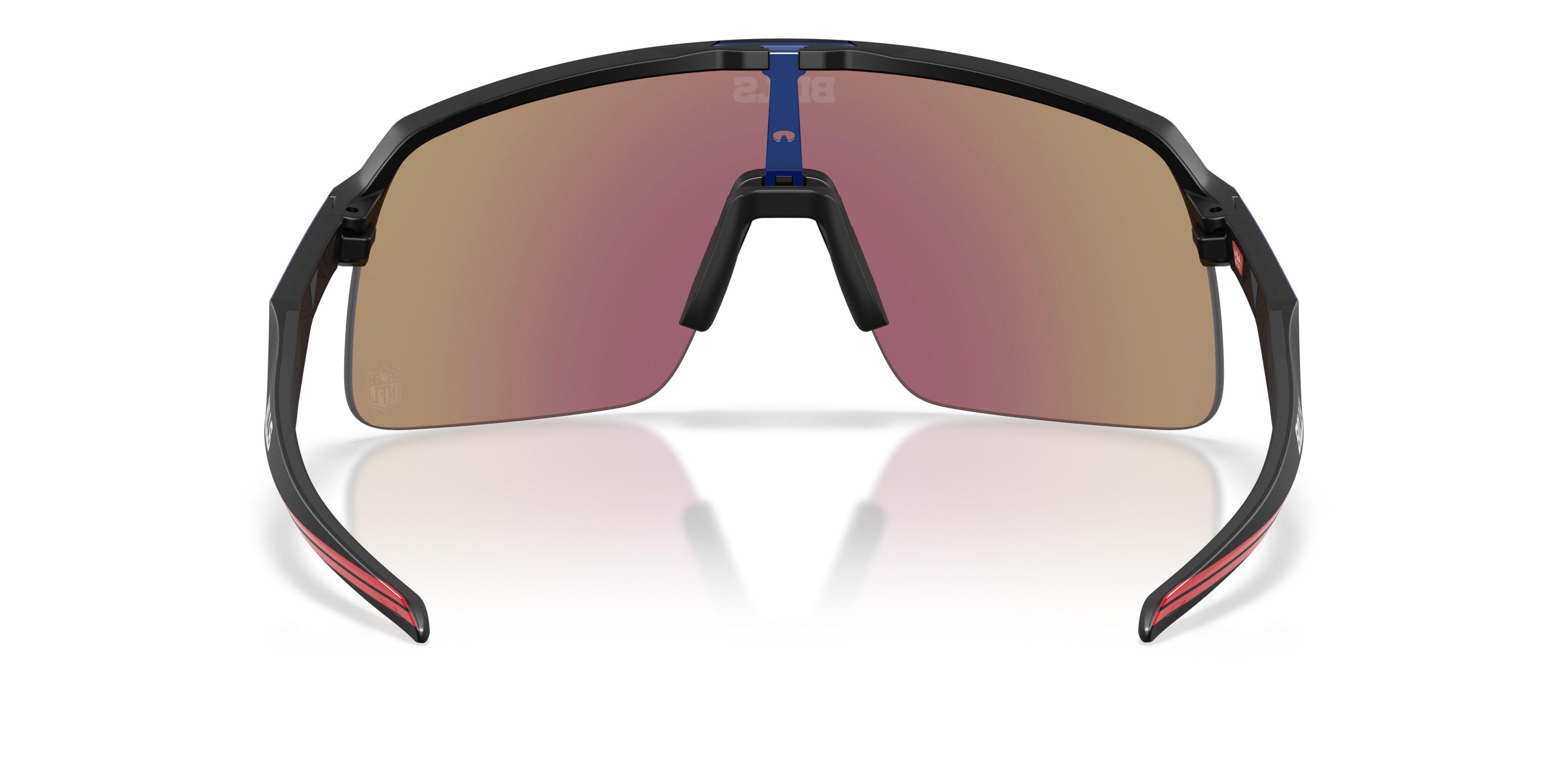 Oakley Buffalo Bills 2025 Sutro Lite Prizm Snow Sapphire Sunglasses &ndash; Matte Black - BLACK/BLUE Thumbnail View 3
