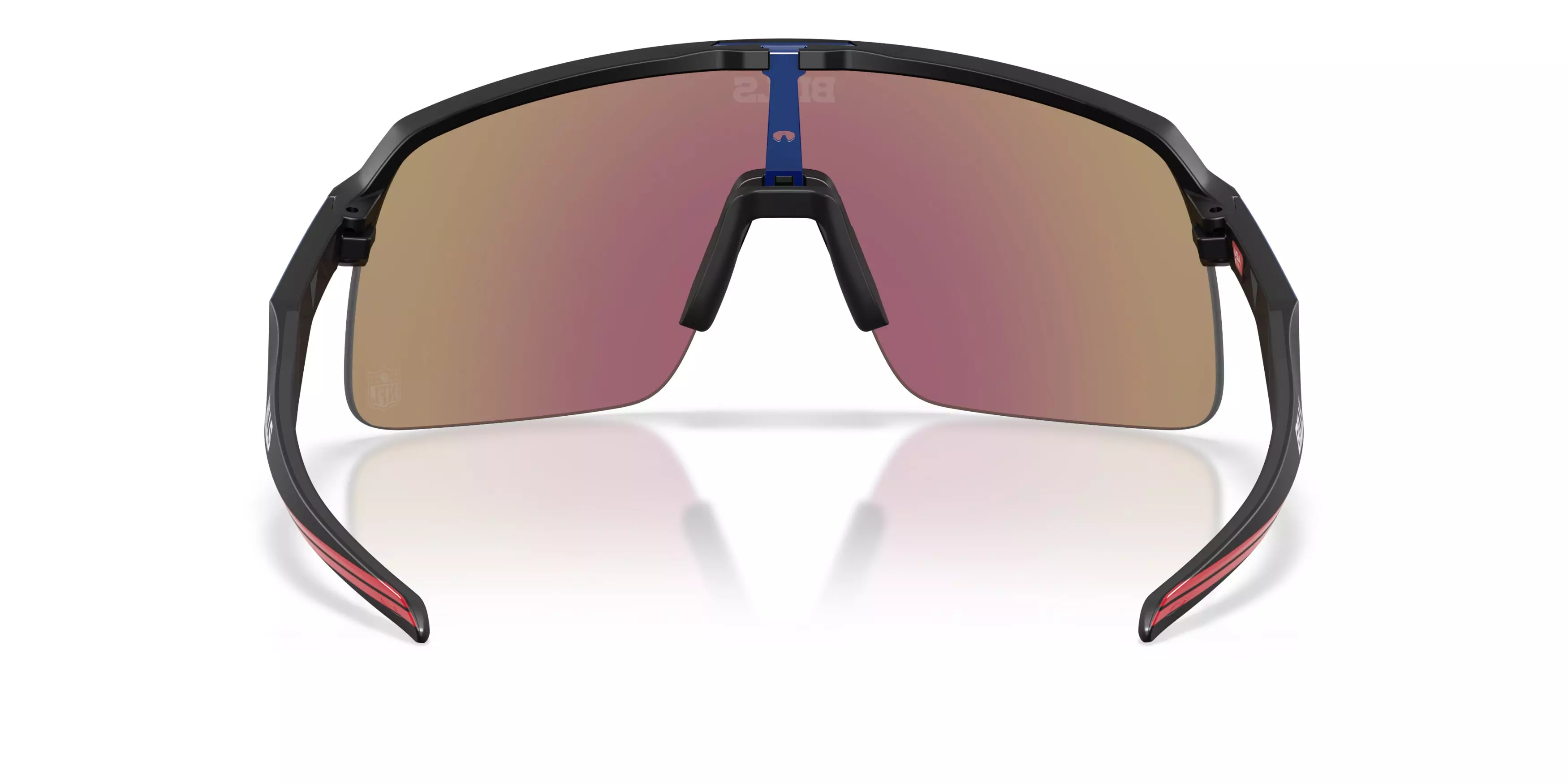 Oakley Buffalo Bills 2025 Sutro Lite Prizm Snow Sapphire Sunglasses – Matte Black - BLACK/BLUE