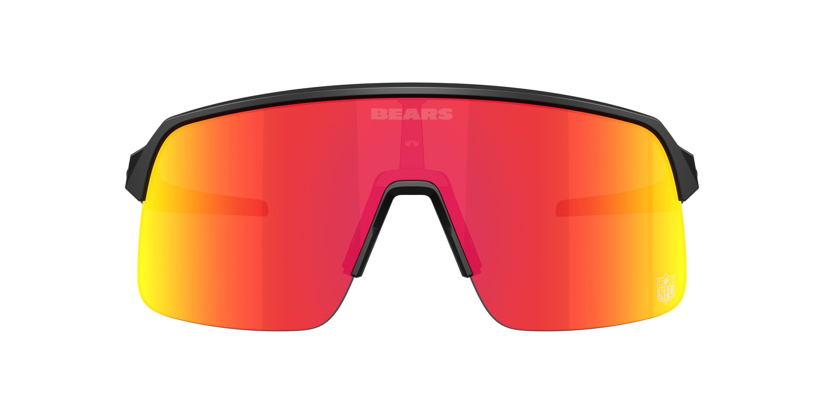 Oakley Chicago Bears 2025 Sutro Lite Prizm Ruby Sunglasses &ndash; Matte Black - BLACK/RED Thumbnail View 2