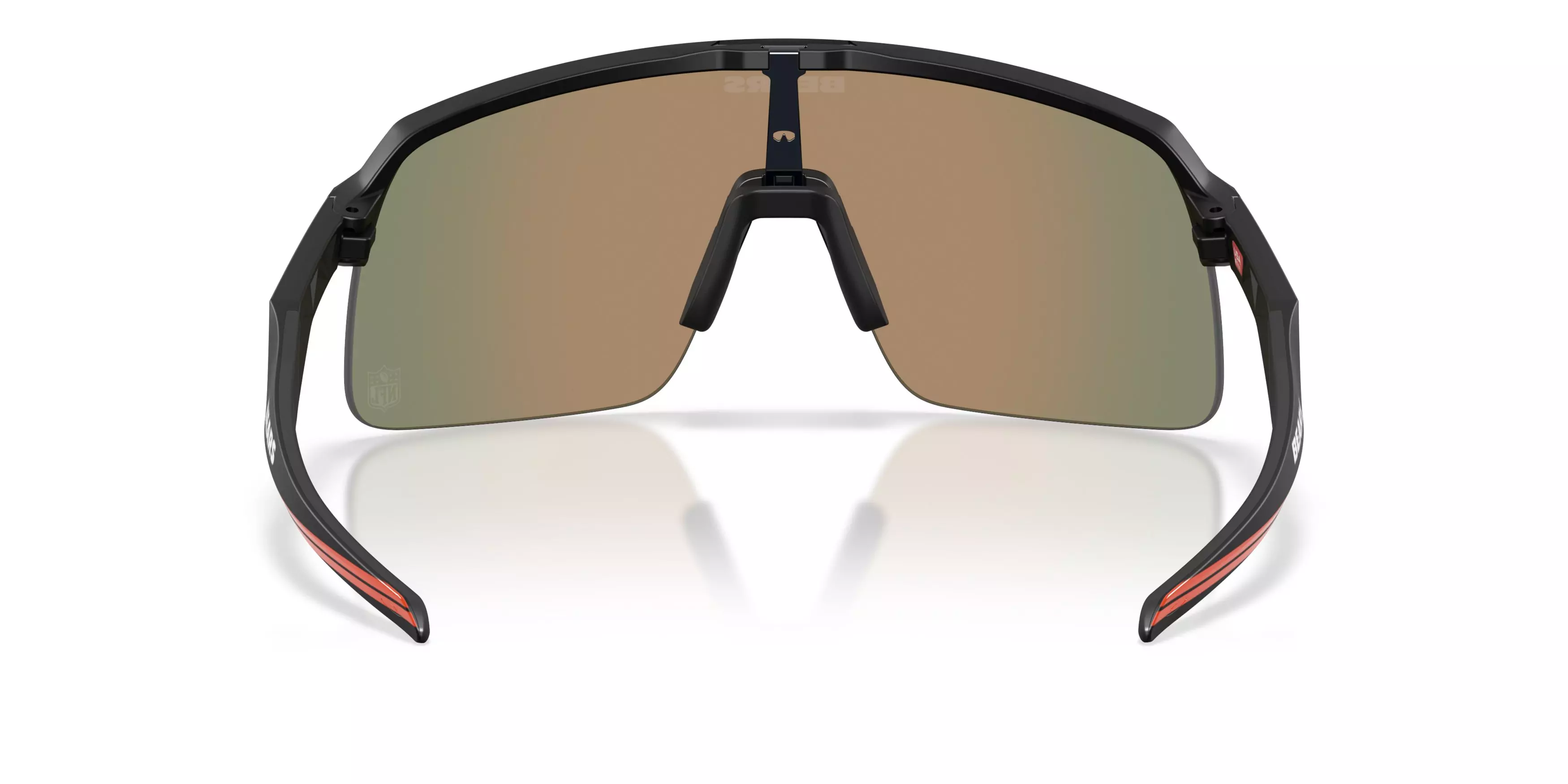 Oakley Chicago Bears 2025 Sutro Lite Prizm Ruby Sunglasses – Matte Black - BLACK/RED