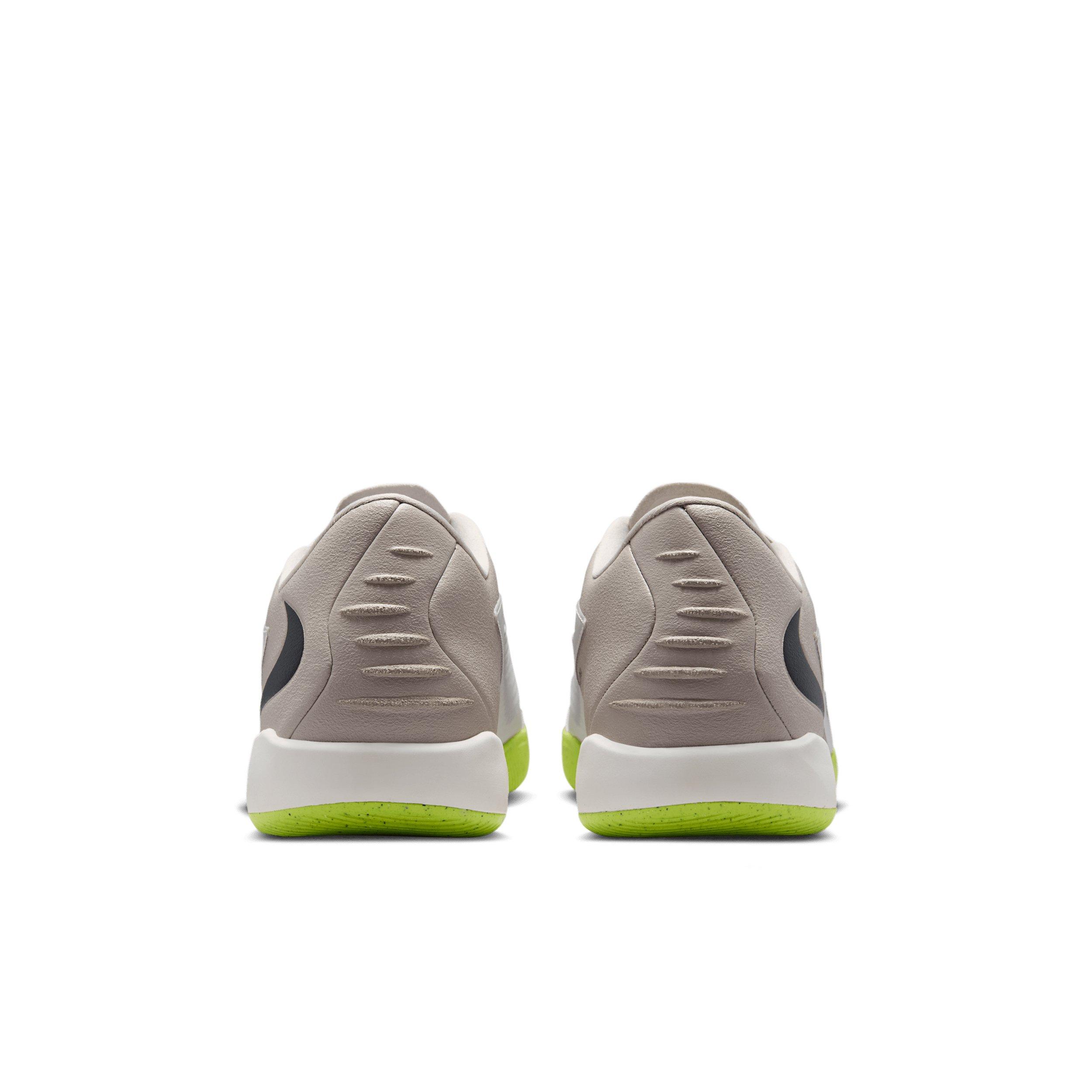 Nike Phantom 6 Low Academy IC "Moon Particle/Lemon Venom/Black" Men's Soccer Shoe - MOON/LEMON/BLACK