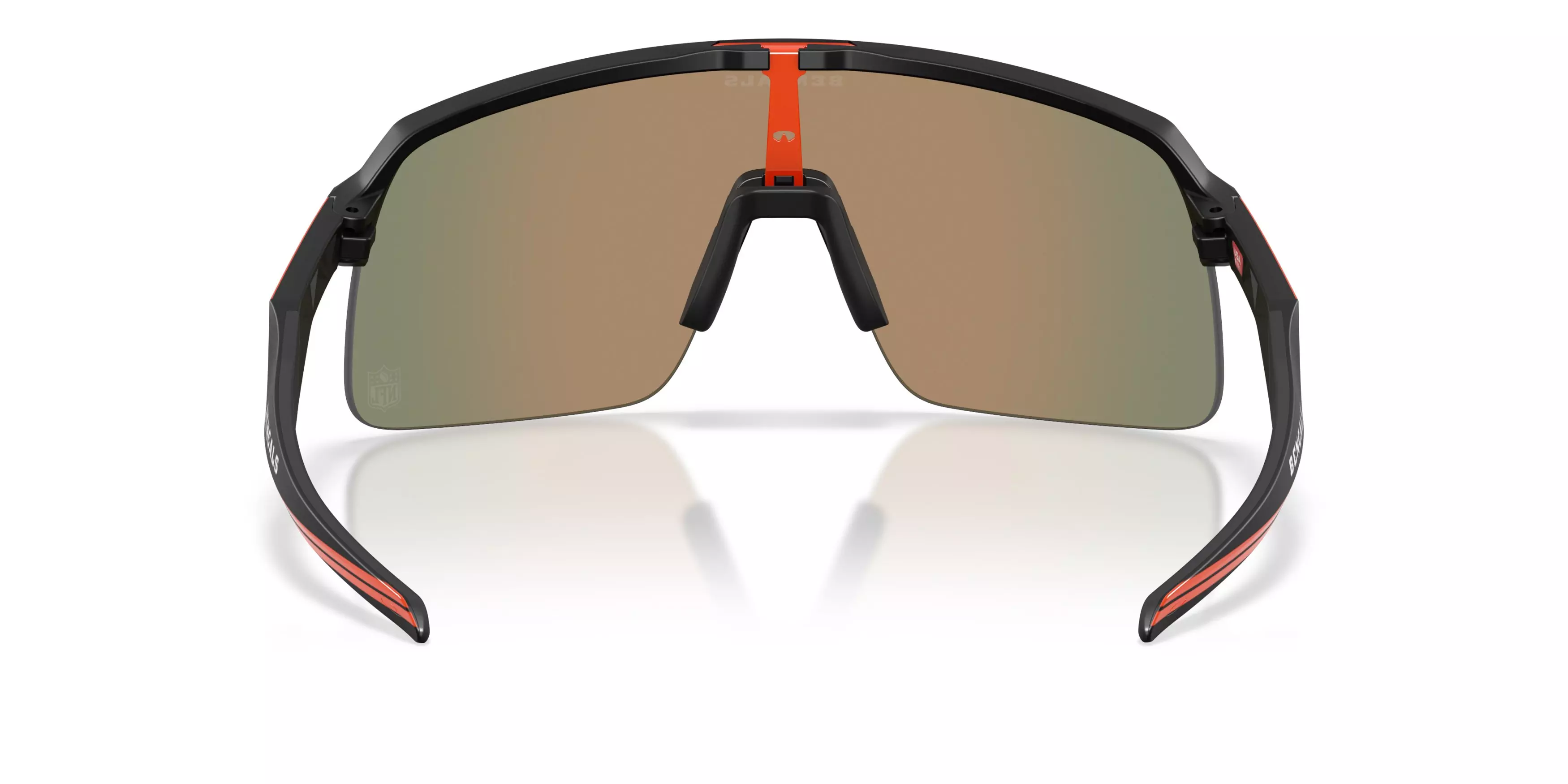 Oakley Cincinnati Bengals 2025 Sutro Lite Prizm Ruby Sunglasses – Matte Black - BLACK/RED
