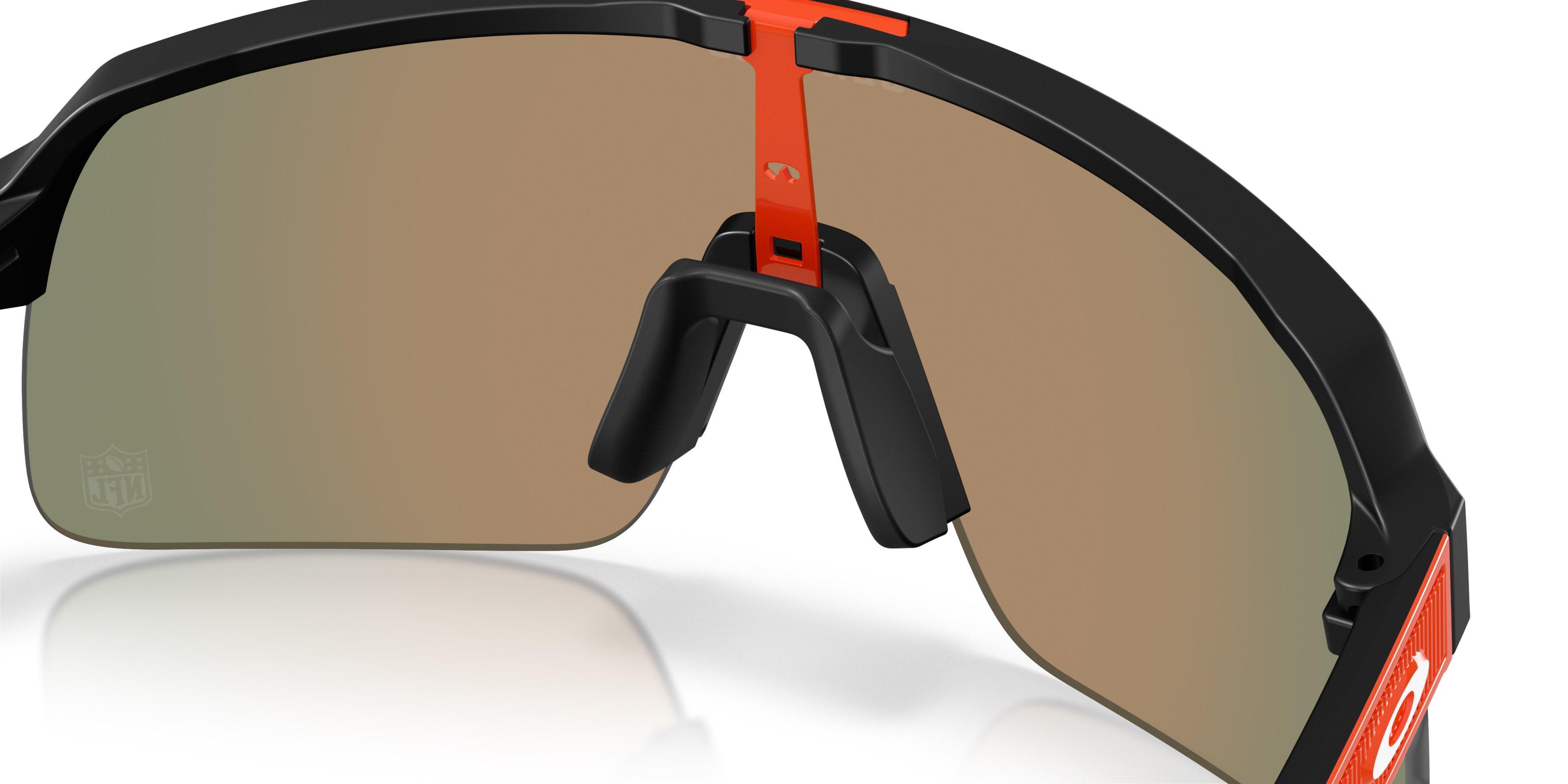 Oakley Cincinnati Bengals 2025 Sutro Lite Prizm Ruby Sunglasses &ndash; Matte Black - BLACK/RED Thumbnail View 5
