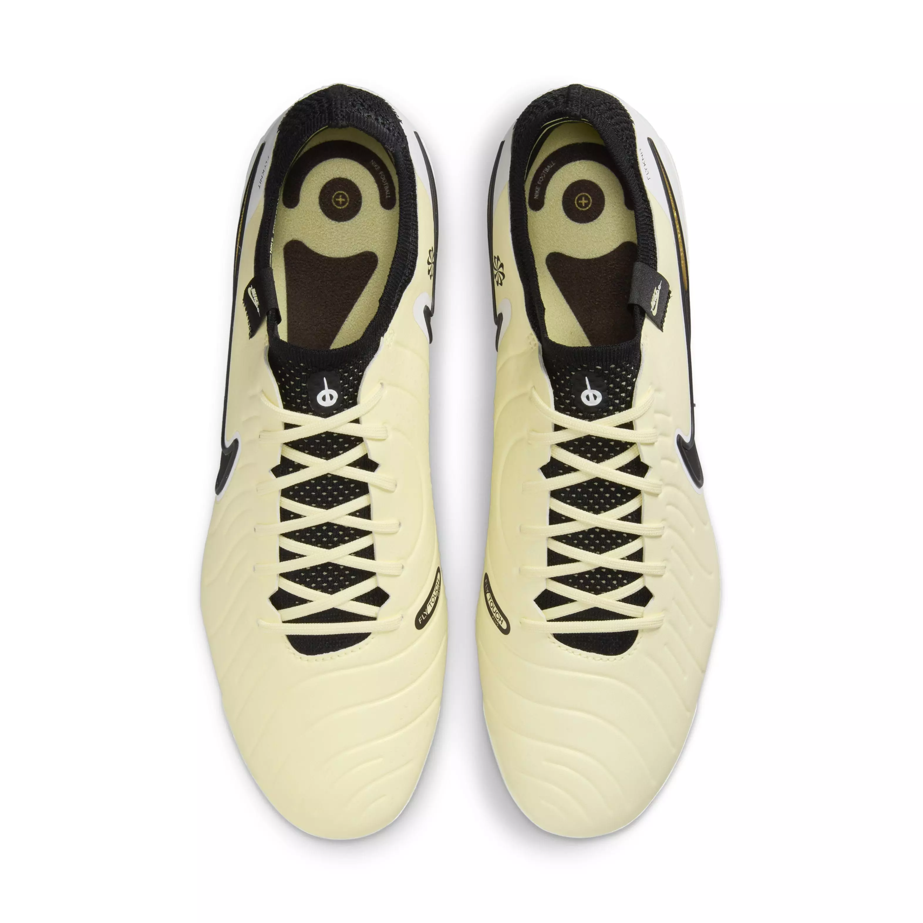 Nike Tiempo Legend 10 Elite FG "Lemonade/Metallic Gold Coin/Black" Men's Soccer Cleat - LEMONADE/GOLD/BLACK