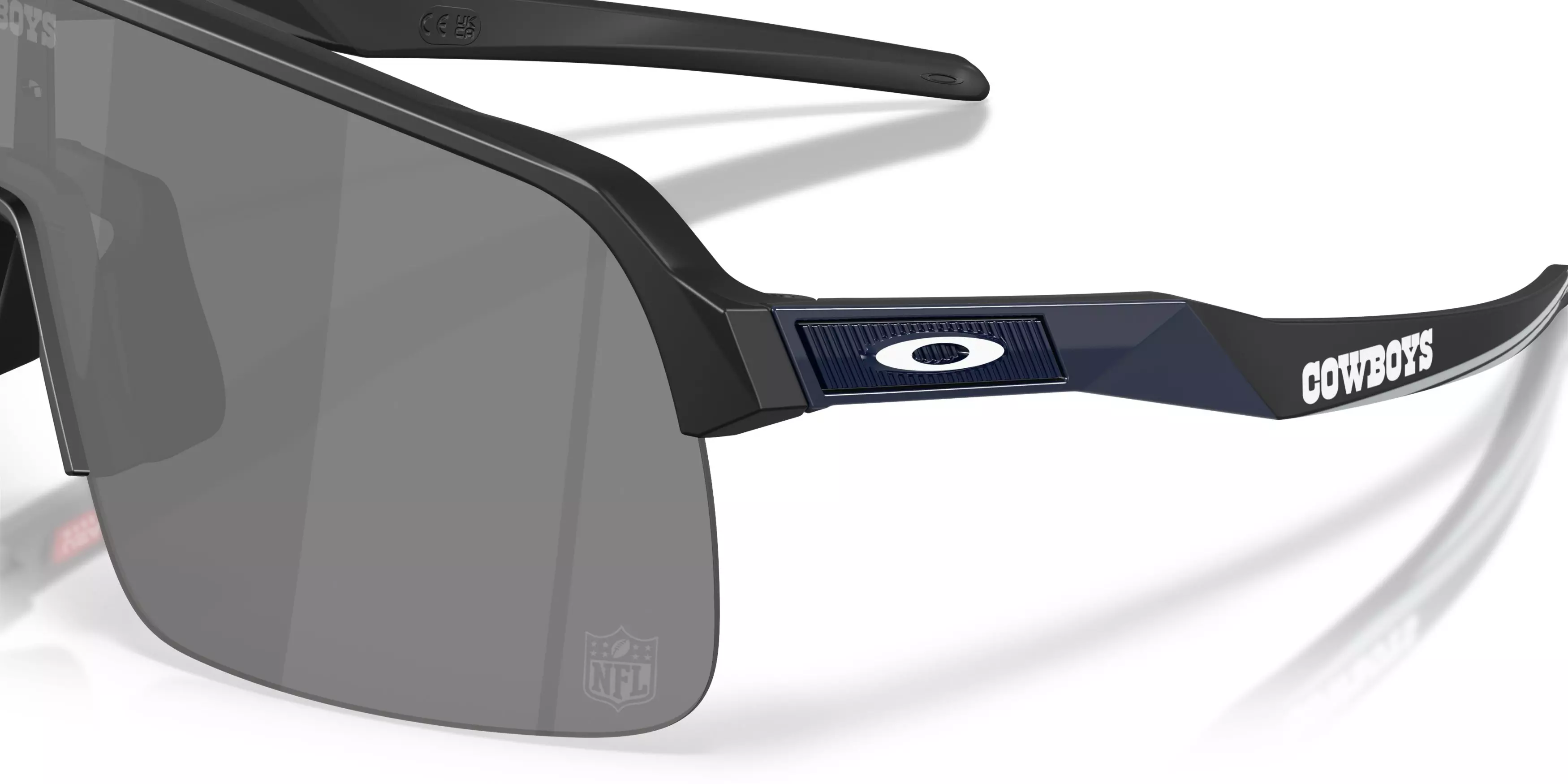 Oakley Dallas Cowboys 2025 Sutro Lite Prizm Black Sunglasses – Matte Black - BLACK/BROWN