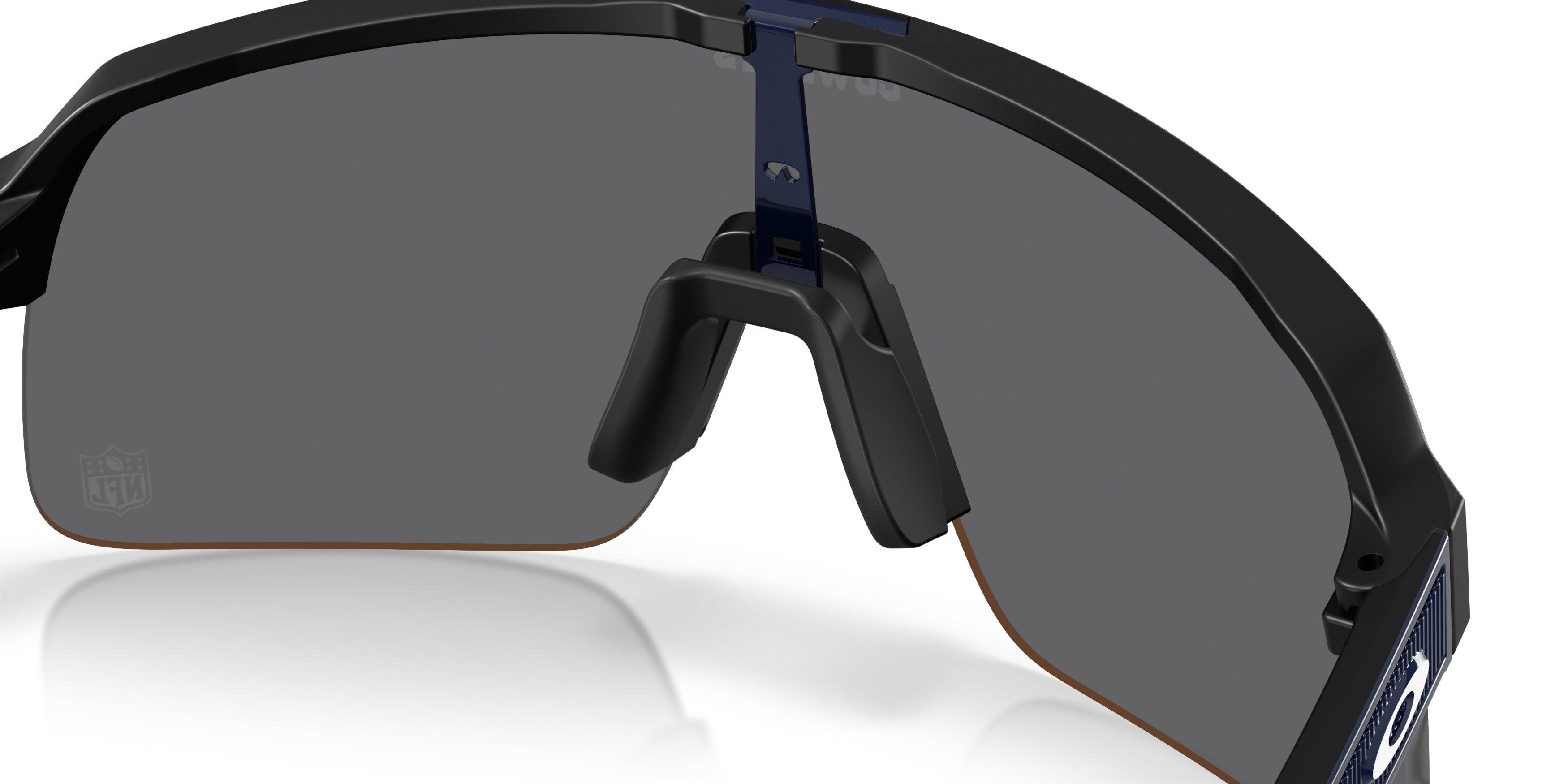 Oakley Dallas Cowboys 2025 Sutro Lite Prizm Black Sunglasses &ndash; Matte Black - BLACK/BROWN Thumbnail View 5