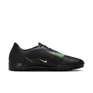 Nike Phantom 6 Low Academy Turf "Black/Black/Illusion Green" Men's Soccer Shoe - BLACK/BLACK/GREEN
