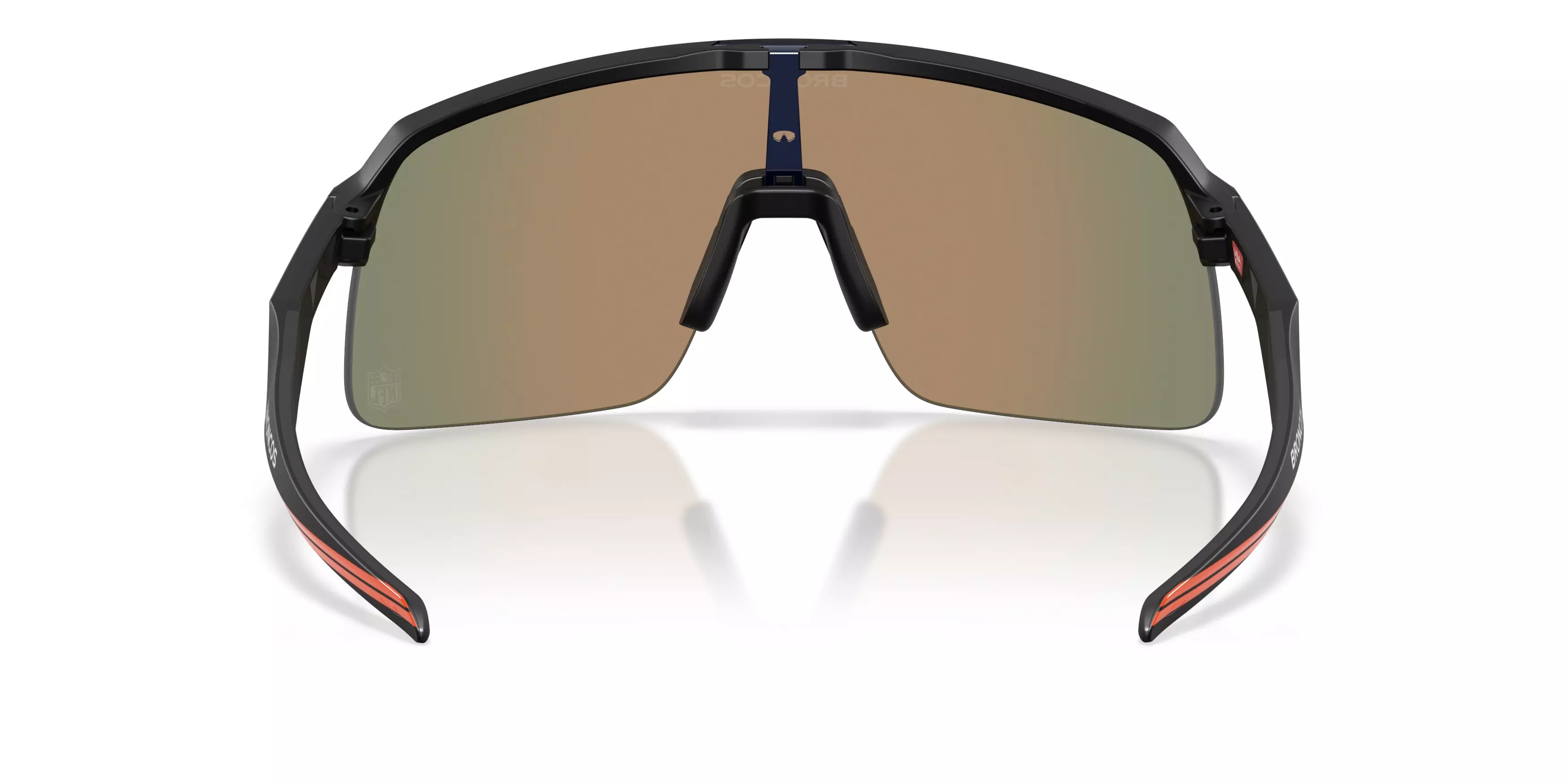 Oakley Denver Broncos 2025 Sutro Lite Prizm Ruby Sunglasses – Matte Black - BLACK/RED