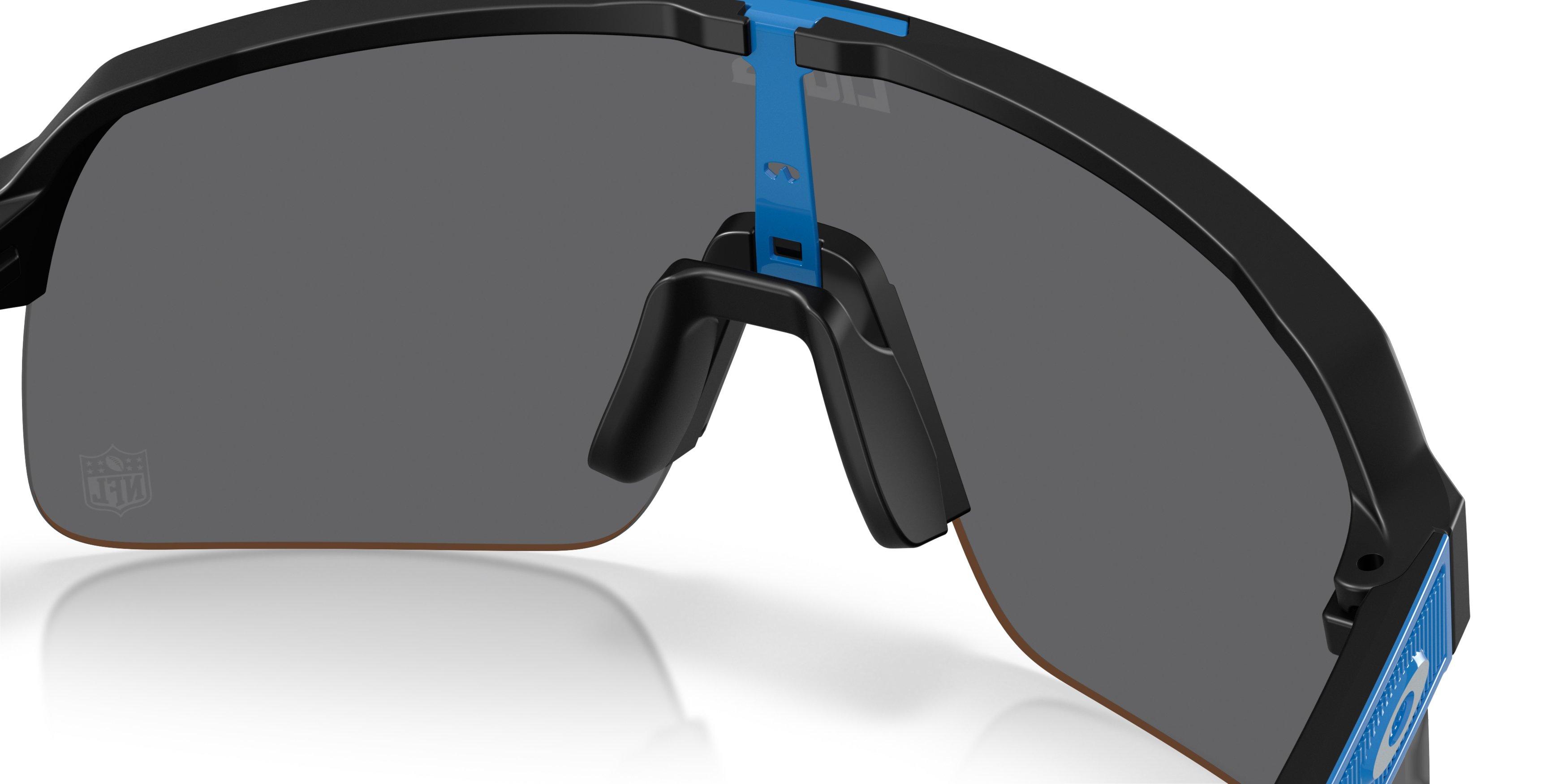Oakley Detroit Lions 2025 Sutro Lite Prizm Black Sunglasses &ndash; Matte Black - BLACK Thumbnail View 5