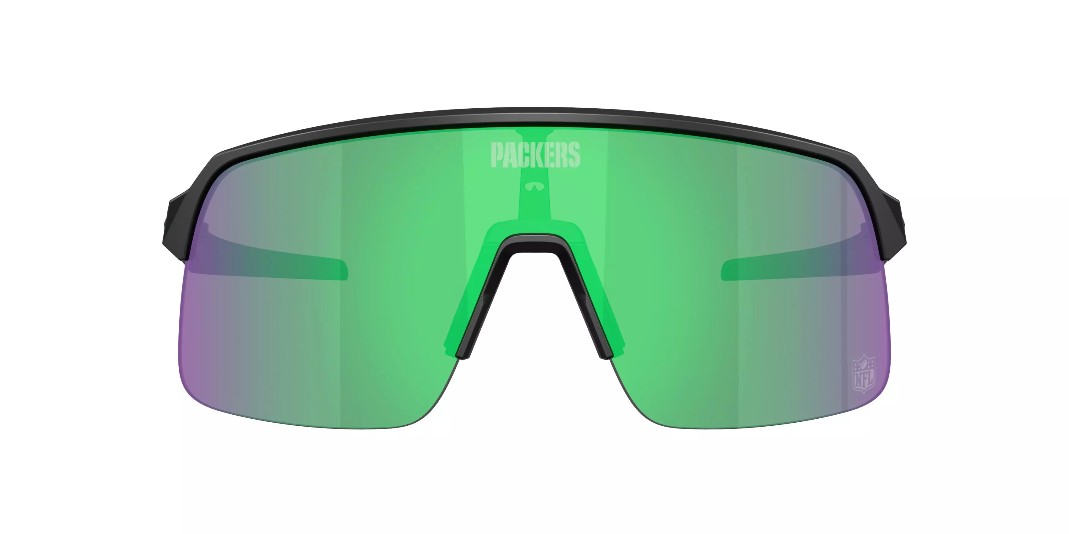 Oakley Green Bay Packers 2025 Sutro Lite Prizm Jade Sunglasses – Matte Black - BLACK/GREEN